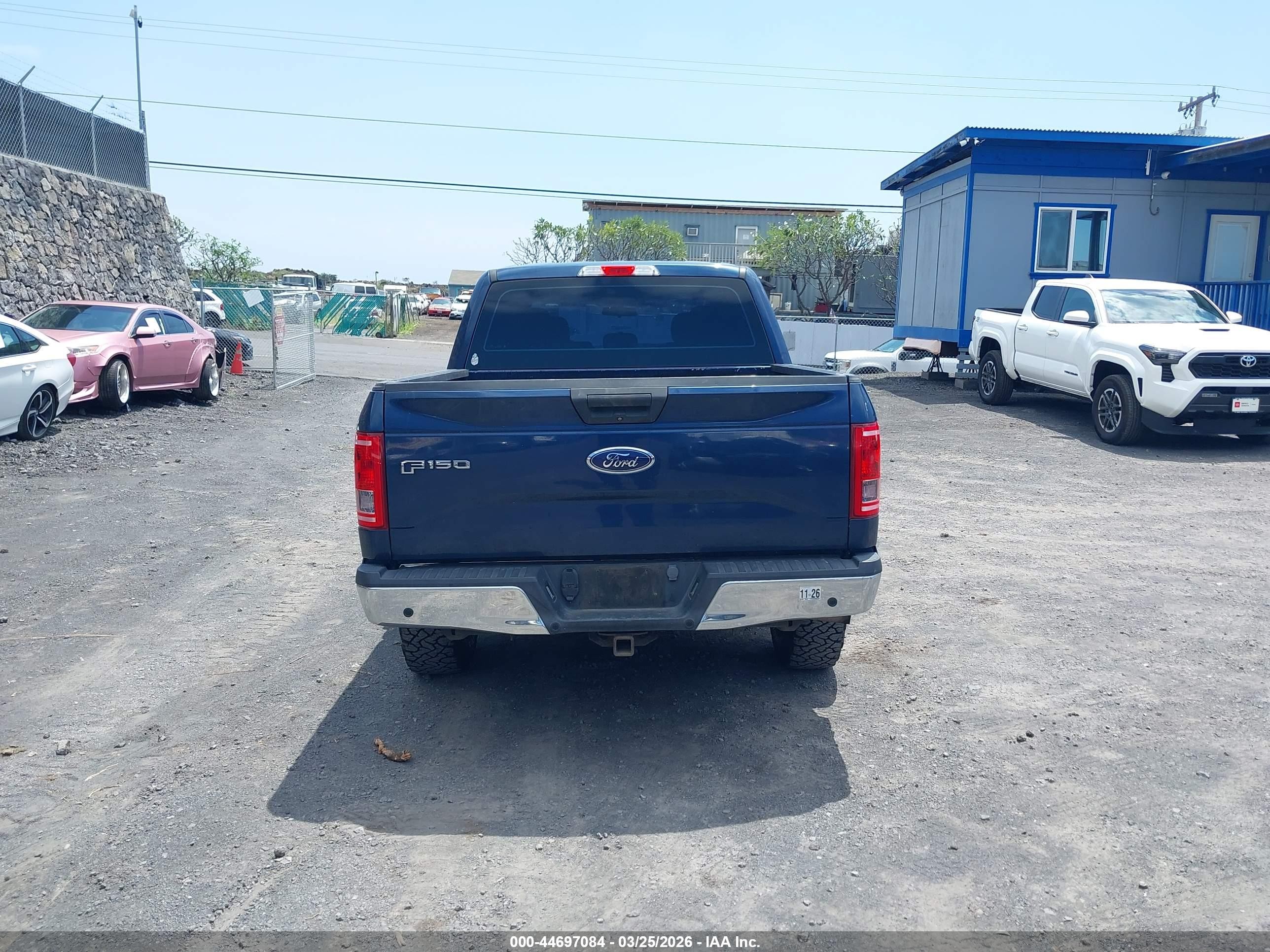 2015 Ford F-150 Xl Blue vin: 1FTEW1EP2FKD98129