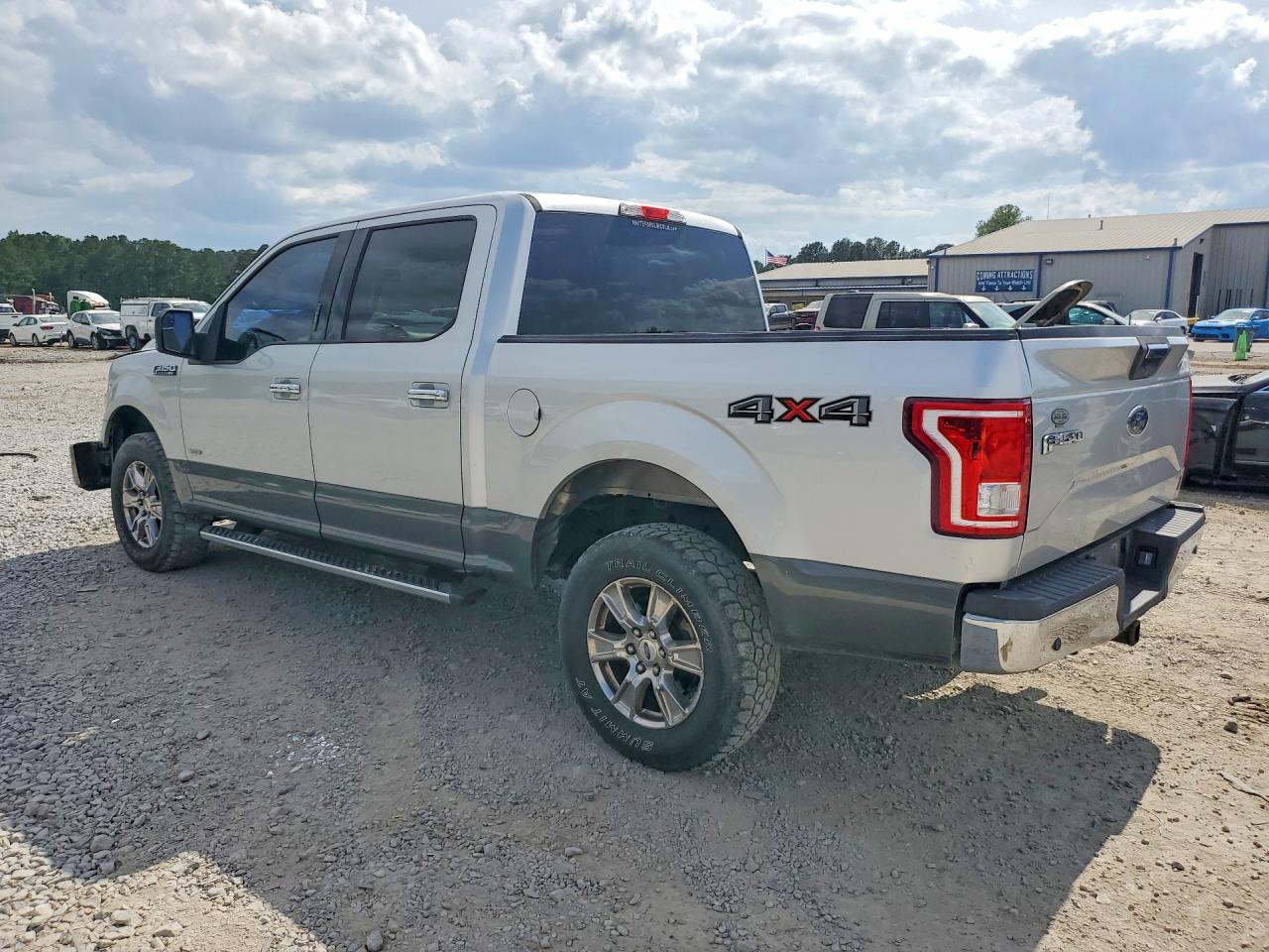 2015 Ford F150 Silver vin: 1FTEW1EP2FKE07721