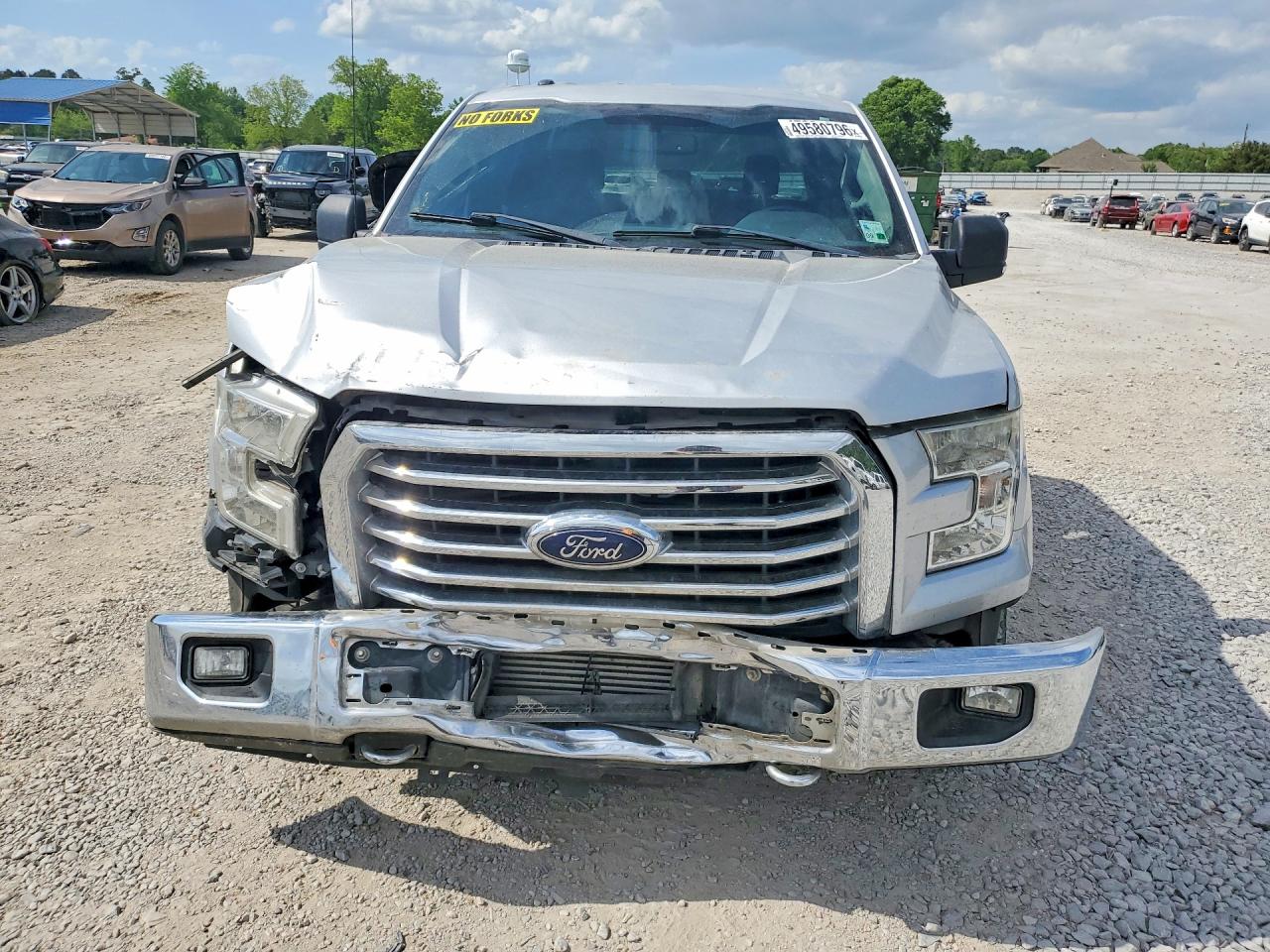 2015 Ford F150 Silver vin: 1FTEW1EP2FKE07721