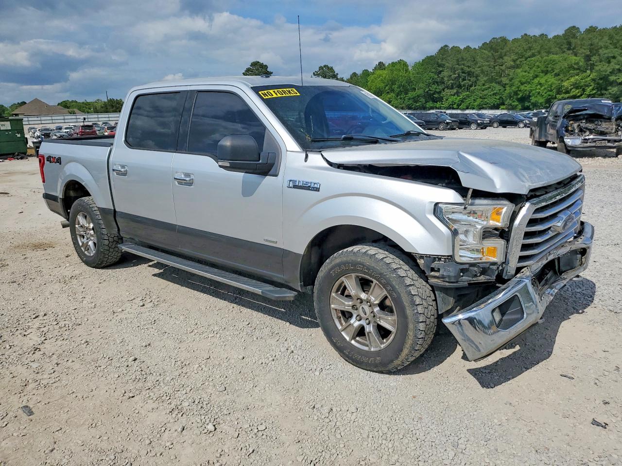 2015 Ford F150 Silver vin: 1FTEW1EP2FKE07721