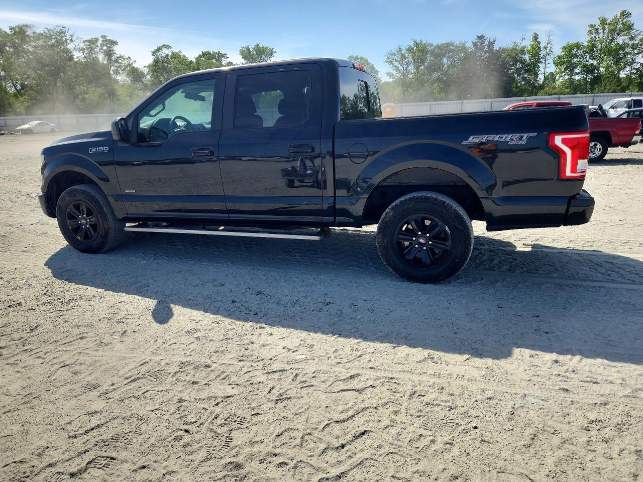2015 Ford F150 Supercrew Black vin: 1FTEW1EP2FKE40136