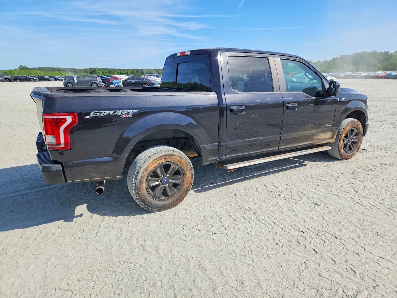 2015 Ford F150 Supercrew Black vin: 1FTEW1EP2FKE40136