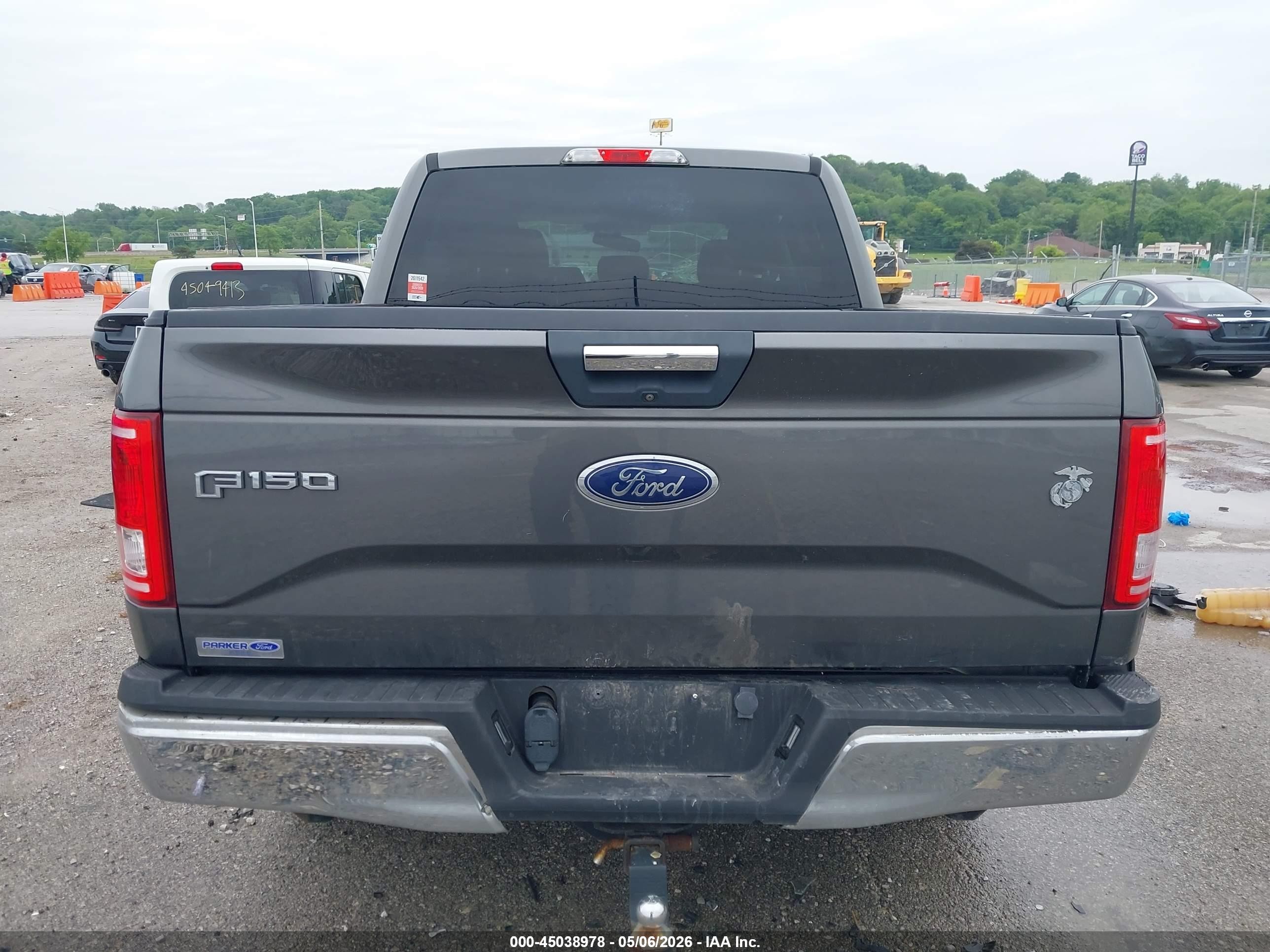 2015 Ford F-150 Xlt Gray vin: 1FTEW1EP2FKE68373