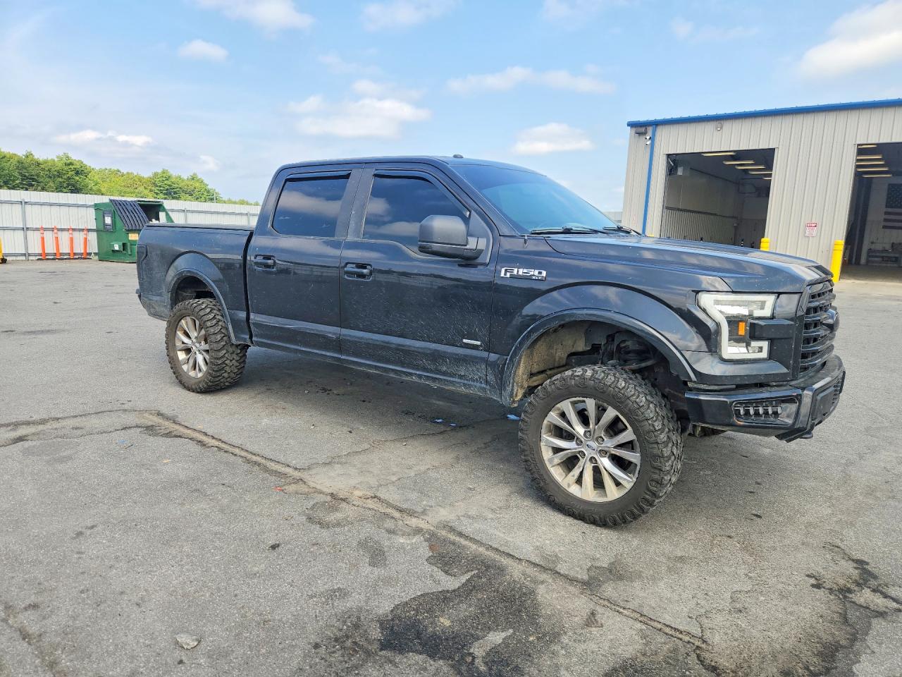 2015 Ford F150 Supercrew Black vin: 1FTEW1EP2FKE95041