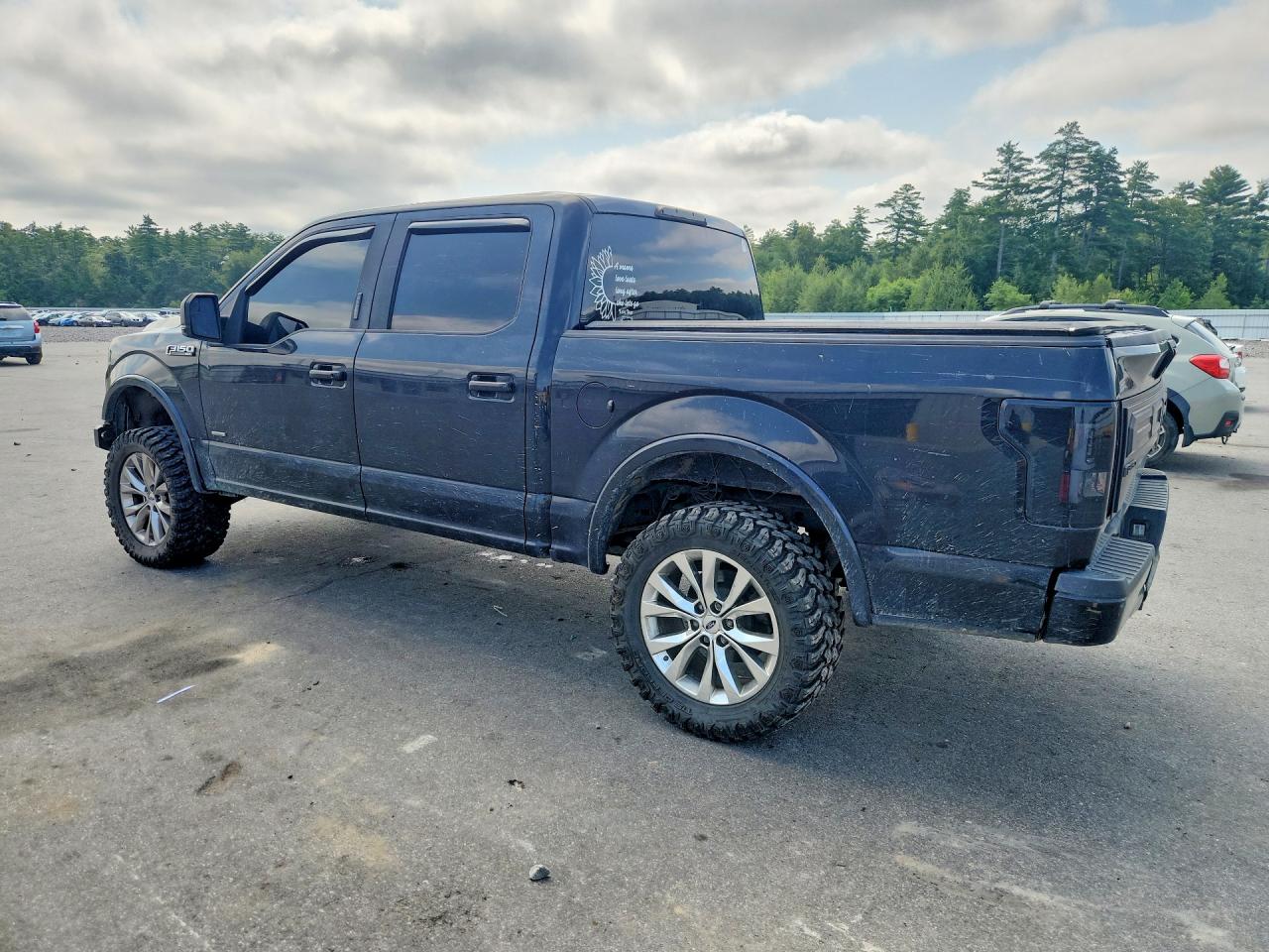 2015 Ford F150 Supercrew Black vin: 1FTEW1EP2FKE95041