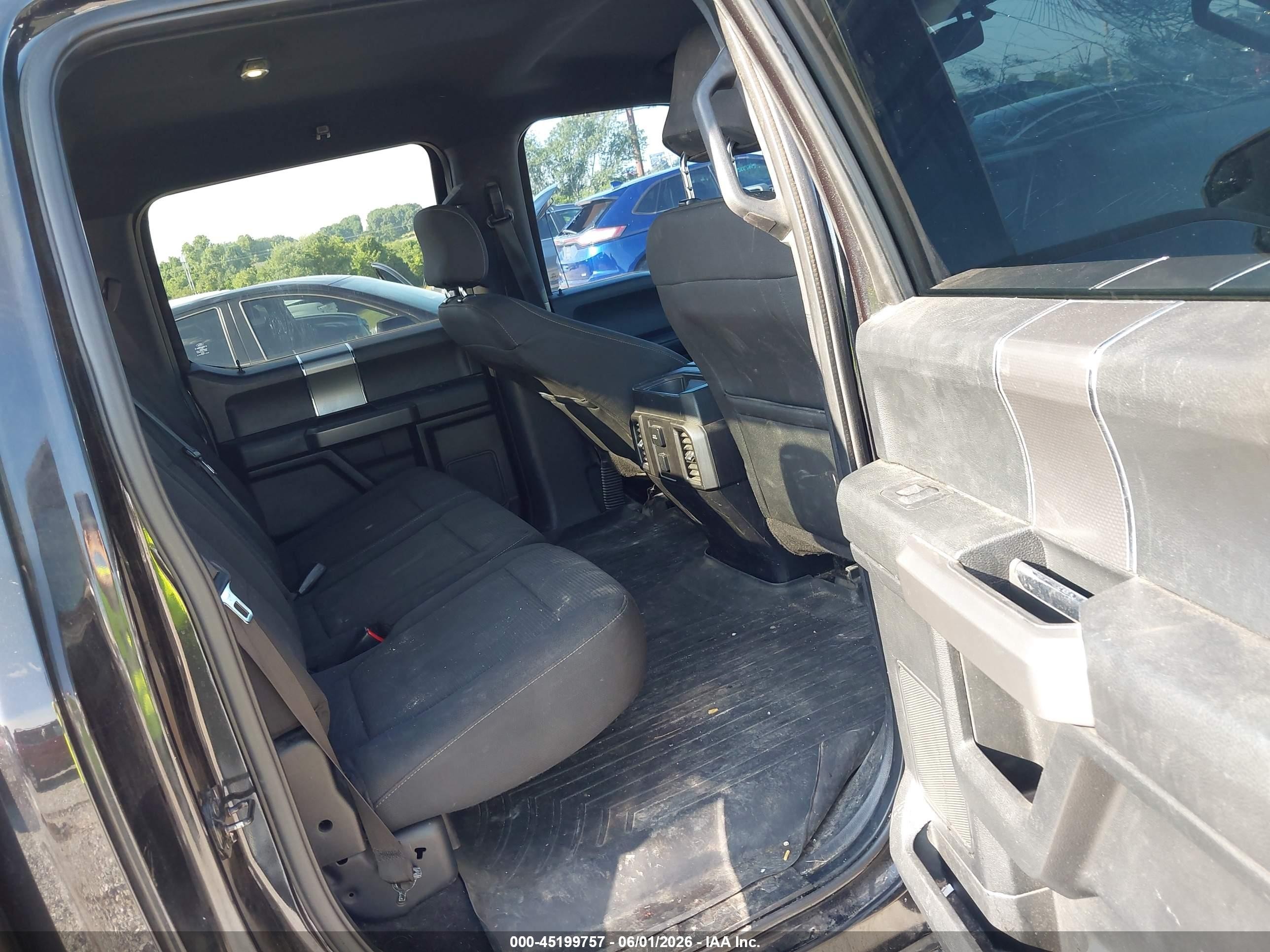 2015 Ford F-150 Xlt Black vin: 1FTEW1EP2FKF13554