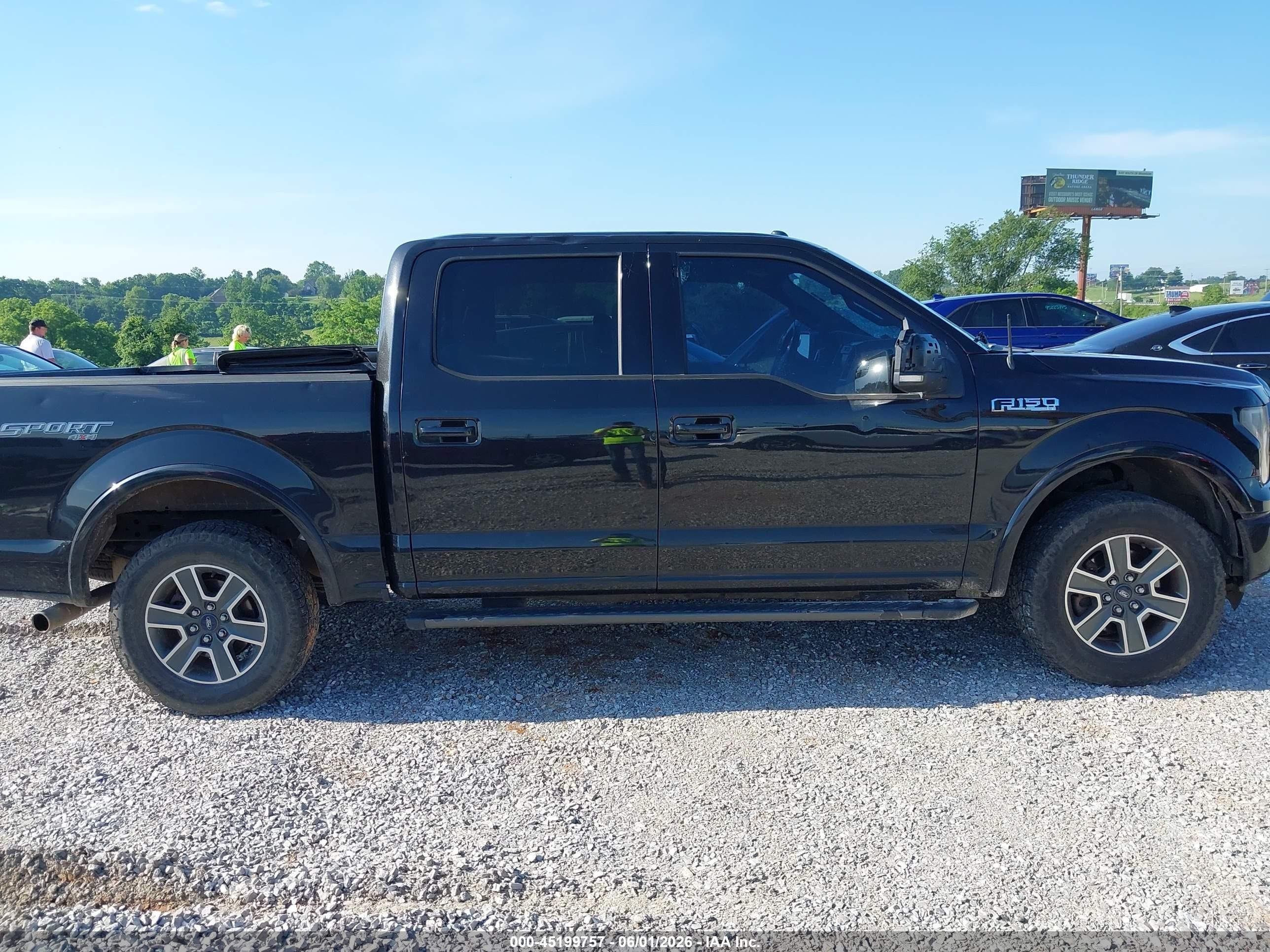 2015 Ford F-150 Xlt Black vin: 1FTEW1EP2FKF13554
