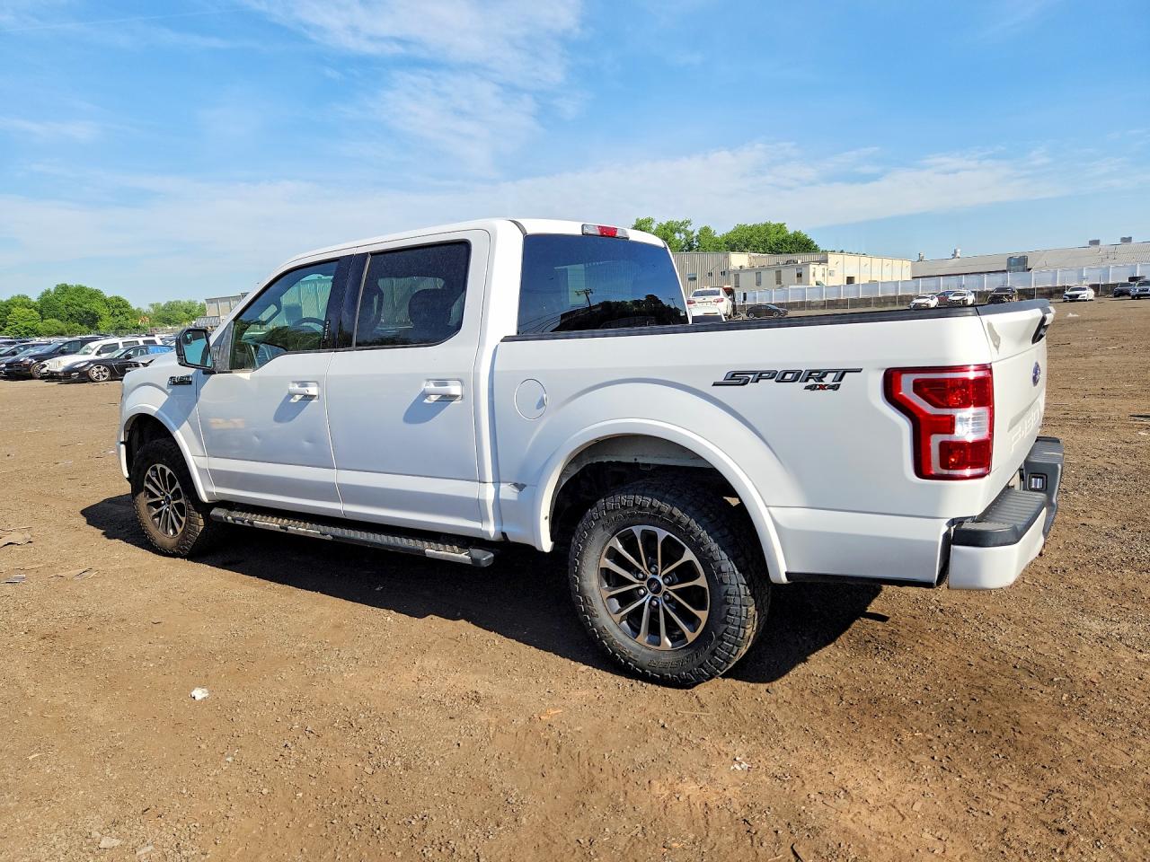 2018 Ford F150 Supercrew White vin: 1FTEW1EP2JFD78609