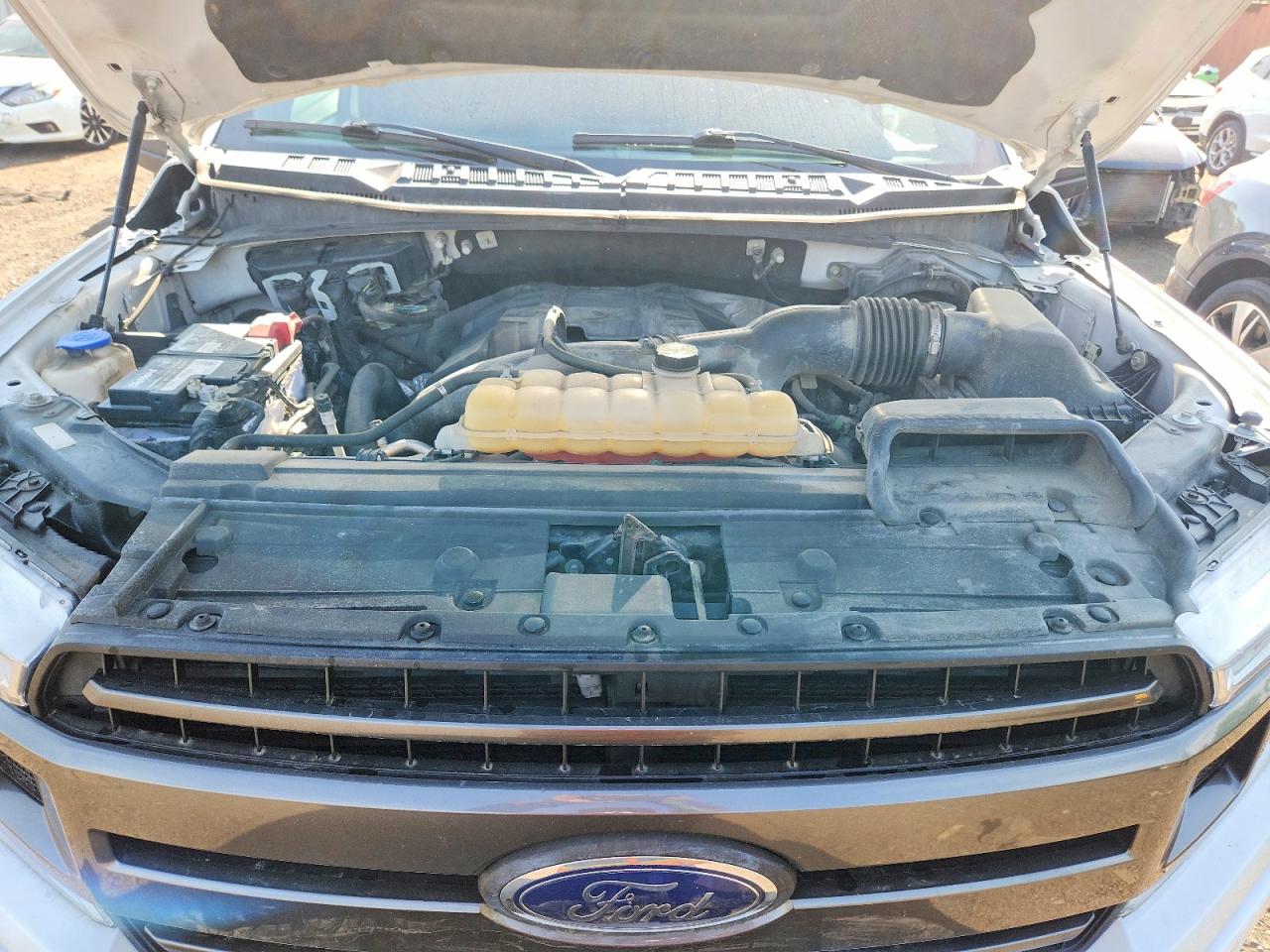 2018 Ford F150 Supercrew White vin: 1FTEW1EP2JFD78609