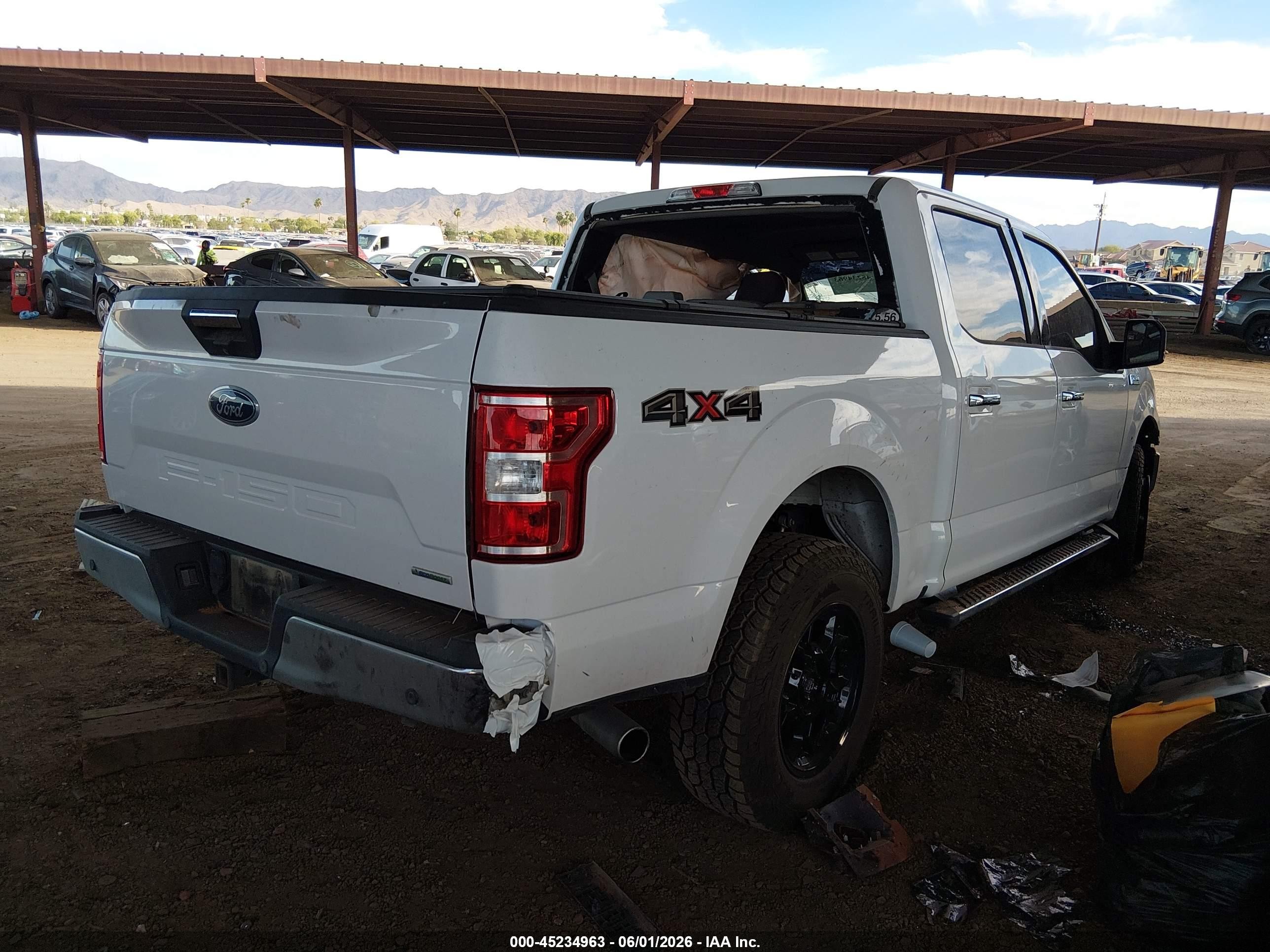 2018 Ford F-150 Xlt White vin: 1FTEW1EP2JKF57613