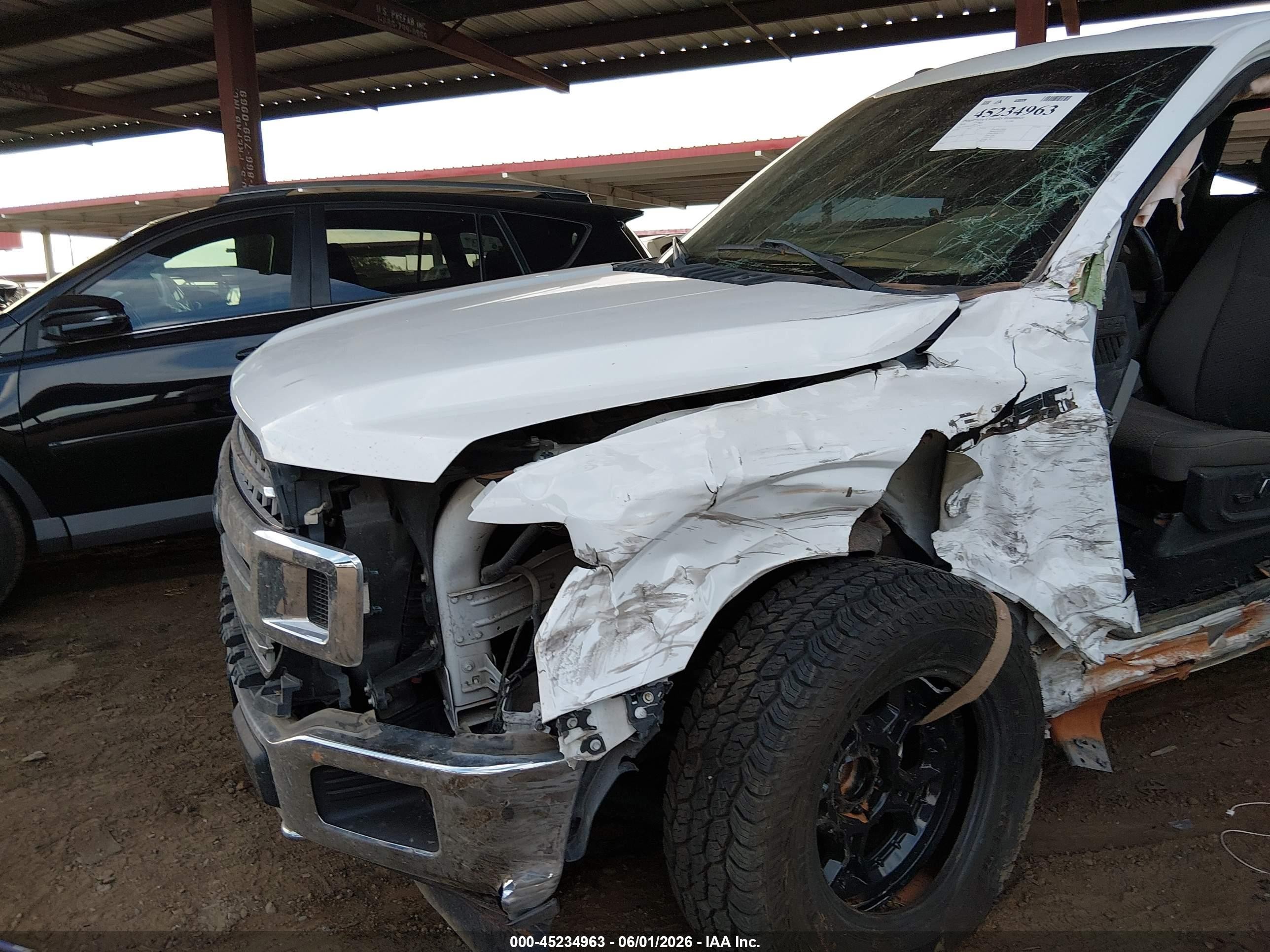 2018 Ford F-150 Xlt White vin: 1FTEW1EP2JKF57613