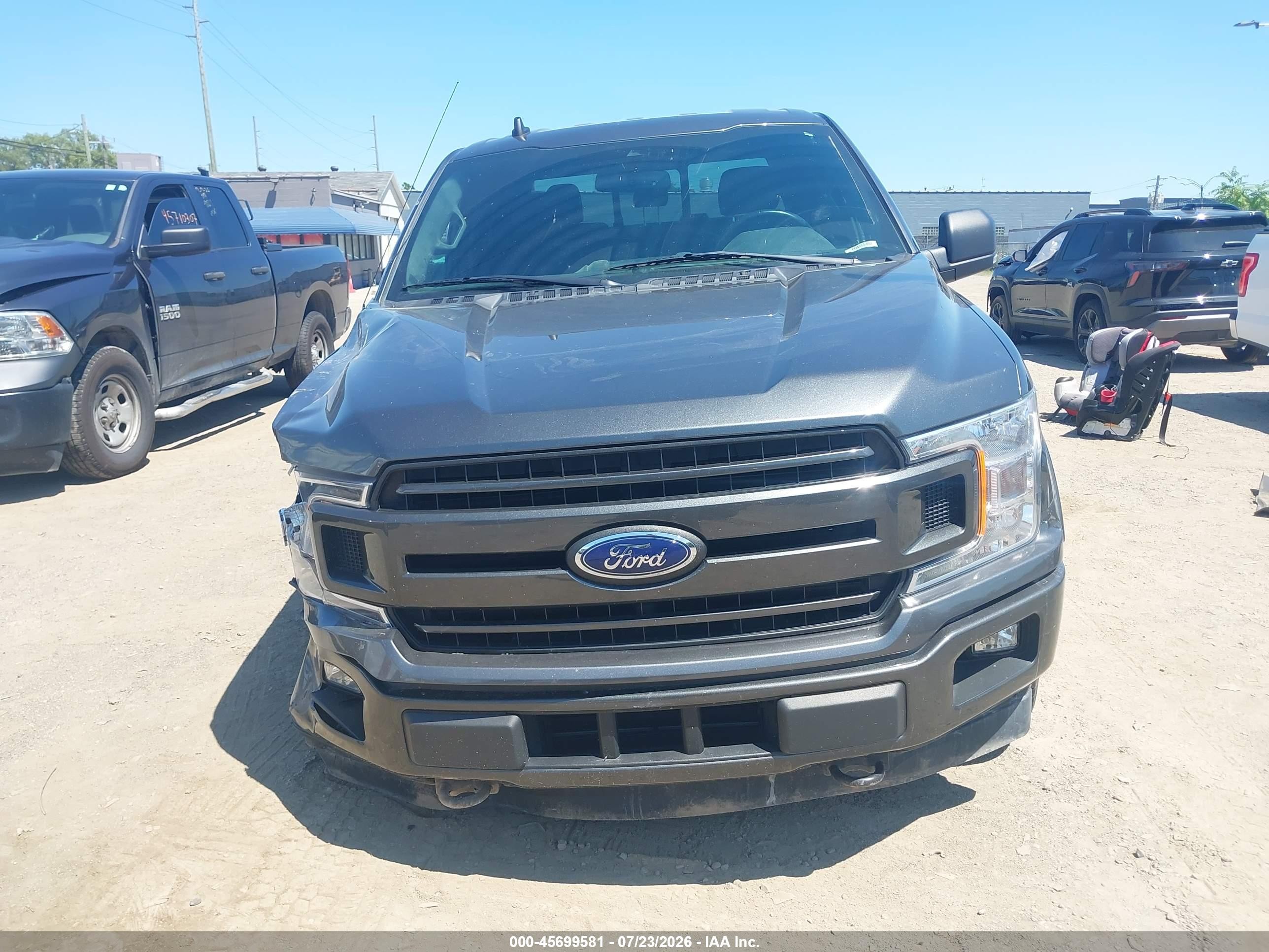 2019 Ford F-150 Xlt Gray vin: 1FTEW1EP2KFB61997