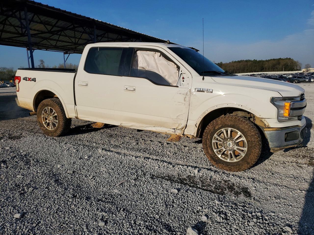 2019 Ford F150 Supercrew White vin: 1FTEW1EP2KFD35048