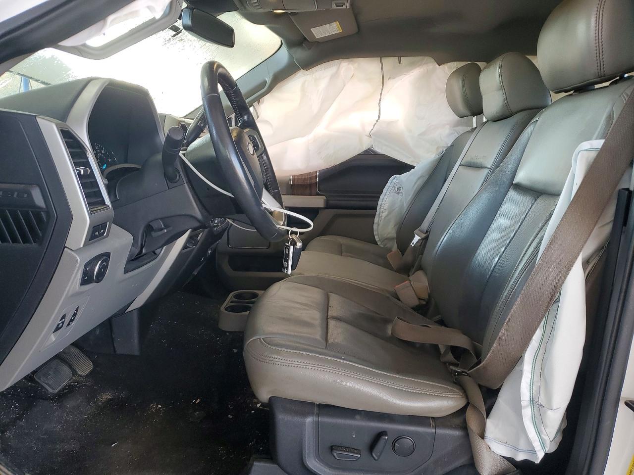 2019 Ford F150 Supercrew White vin: 1FTEW1EP2KFD35048
