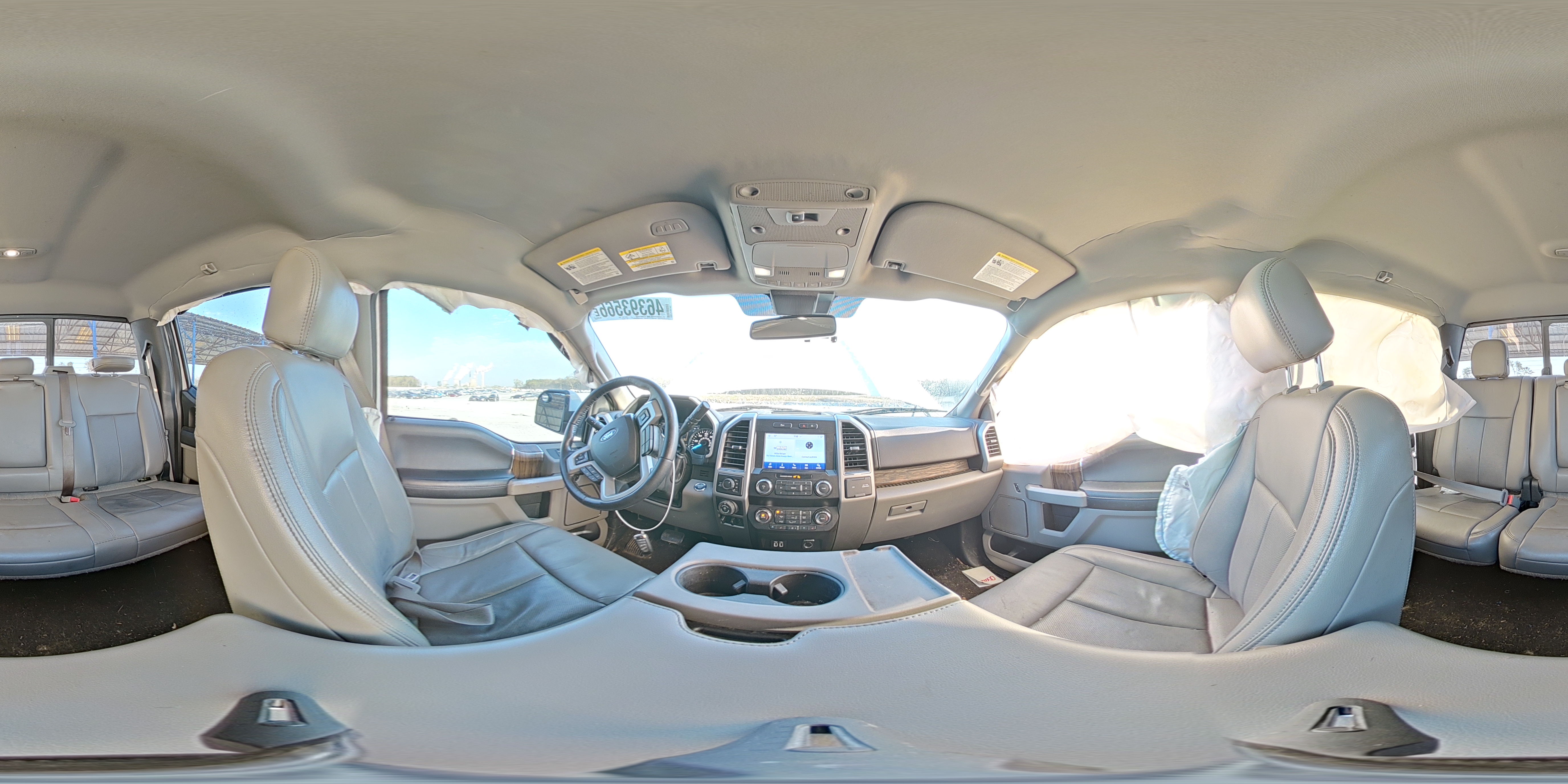 2019 Ford F150 Supercrew White vin: 1FTEW1EP2KFD35048