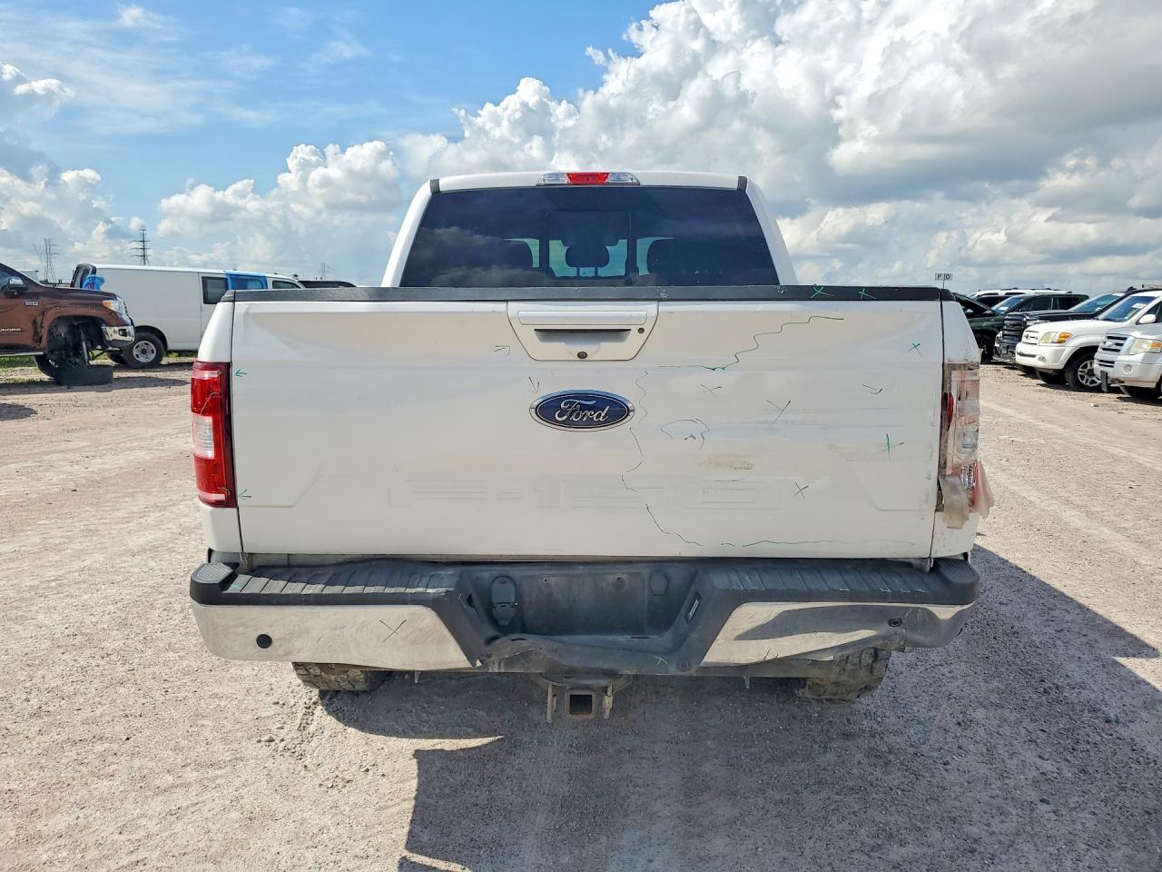 2019 Ford F150 Supercrew White vin: 1FTEW1EP2KKE03842