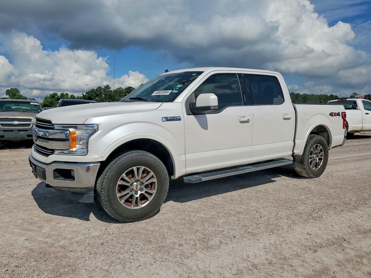2019 Ford F150 Supercrew White vin: 1FTEW1EP2KKE03842