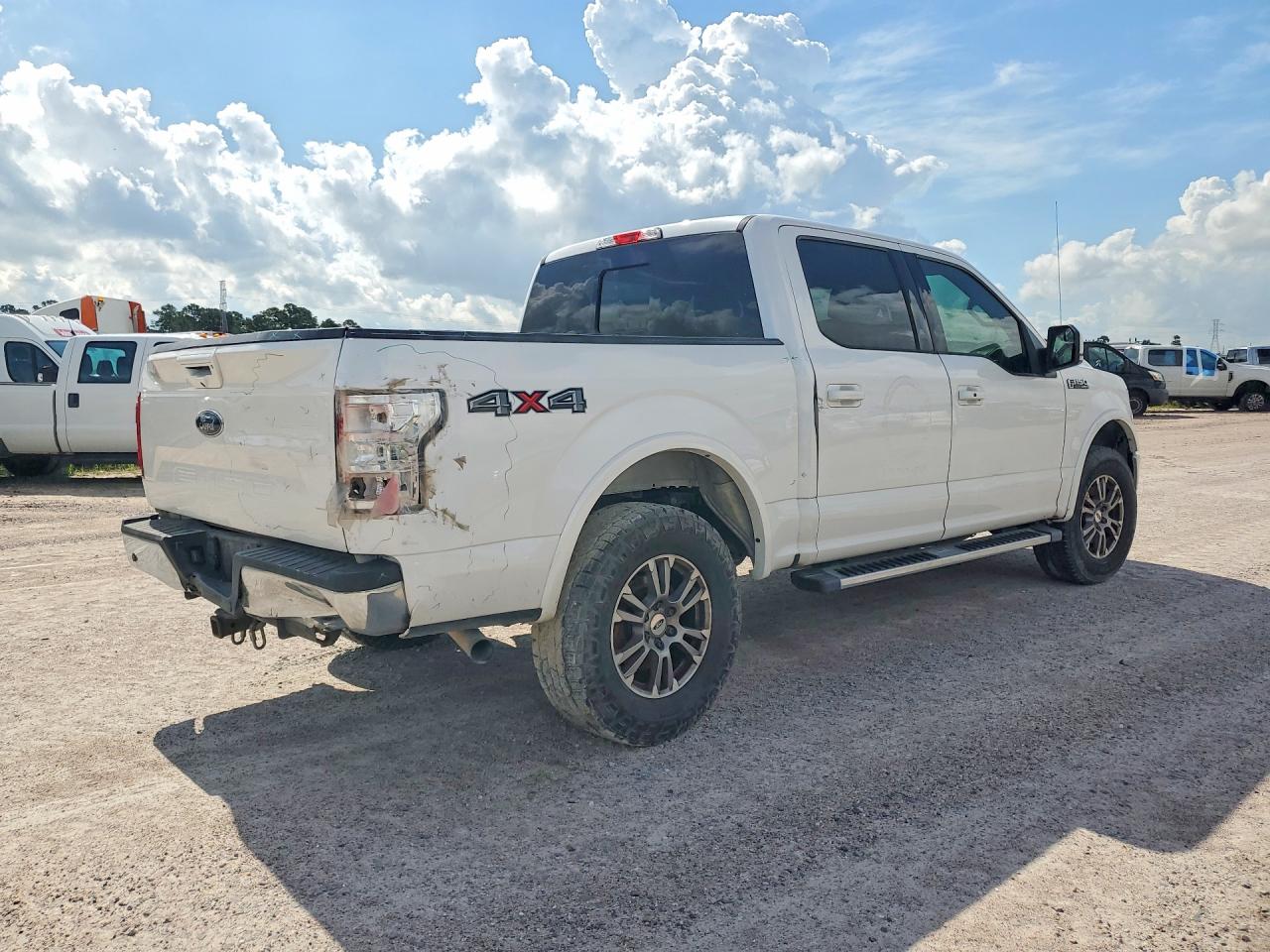 2019 Ford F150 Supercrew White vin: 1FTEW1EP2KKE03842