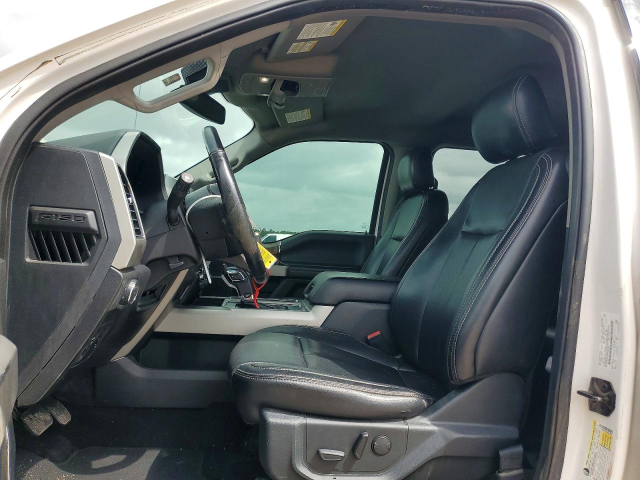 2019 Ford F150 Supercrew White vin: 1FTEW1EP2KKE03842