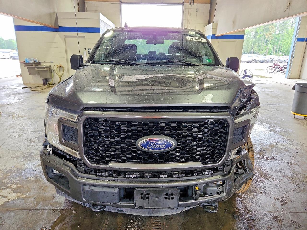 2020 Ford F150 Supercrew Gray vin: 1FTEW1EP2LFC79677