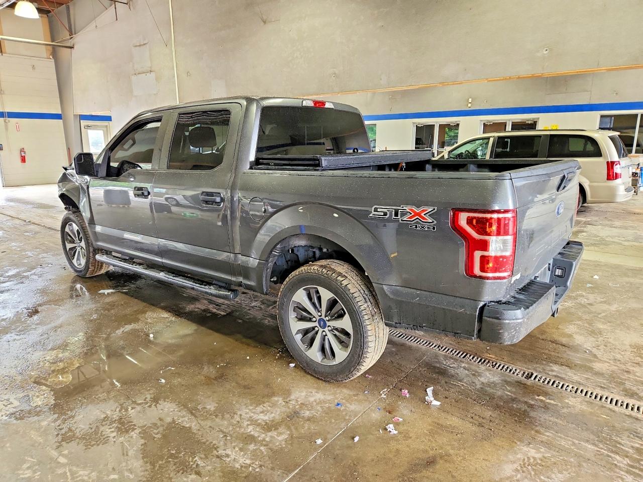 2020 Ford F150 Supercrew Gray vin: 1FTEW1EP2LFC79677