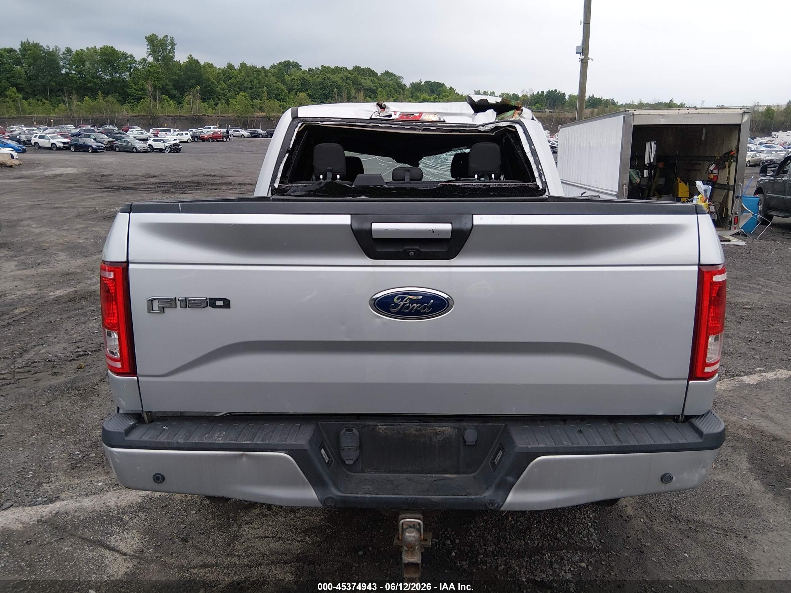 2015 Ford F-150 Xlt Silver vin: 1FTEW1EP3FFA13573