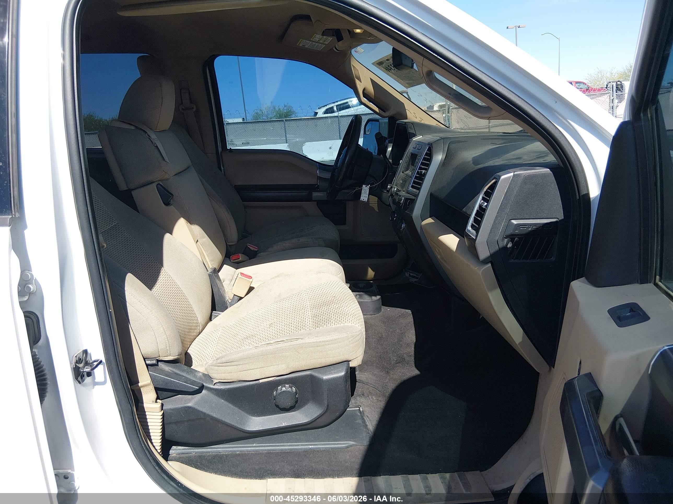2015 Ford F-150 Xlt White vin: 1FTEW1EP3FFA24167