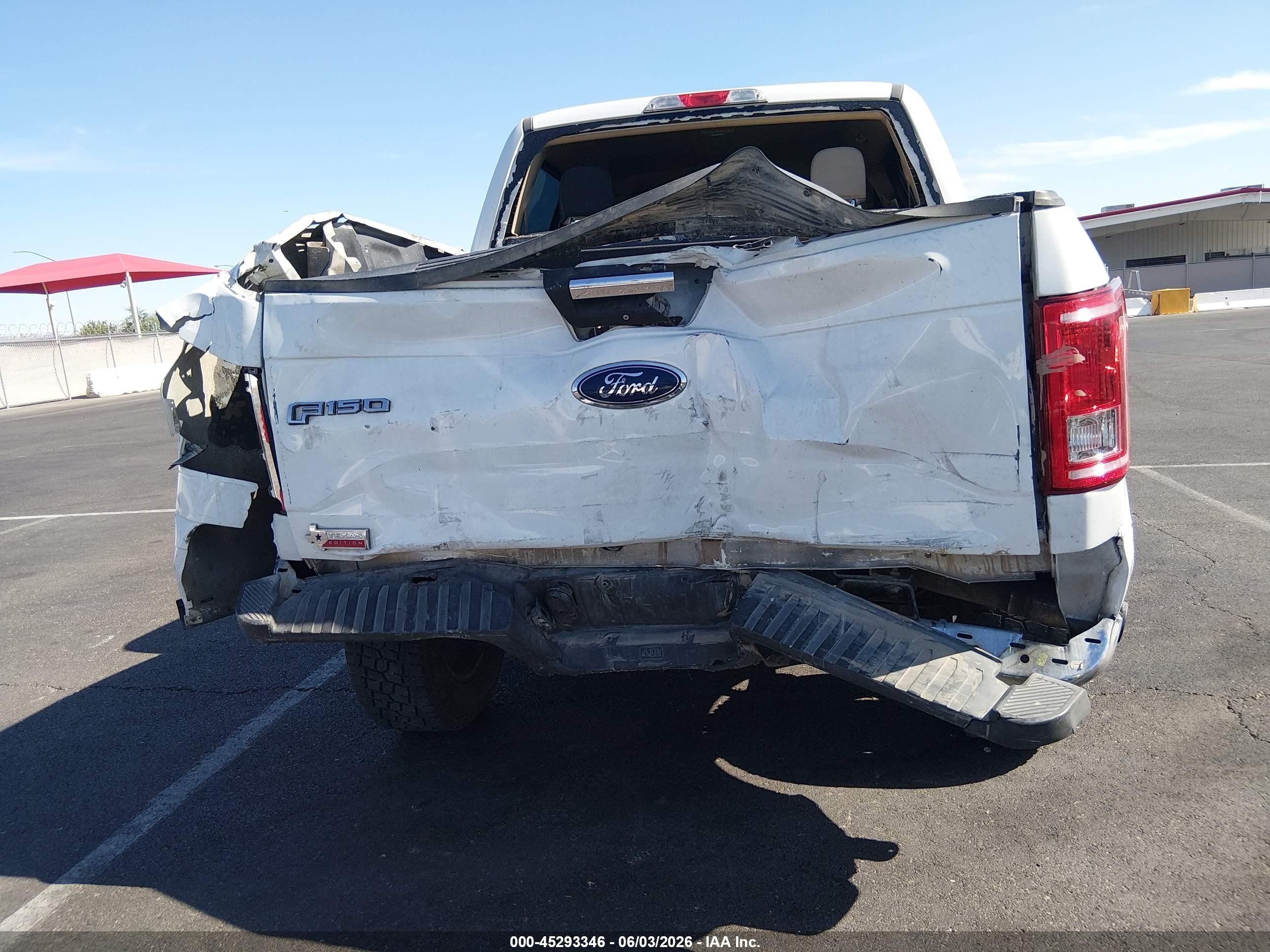 2015 Ford F-150 Xlt White vin: 1FTEW1EP3FFA24167