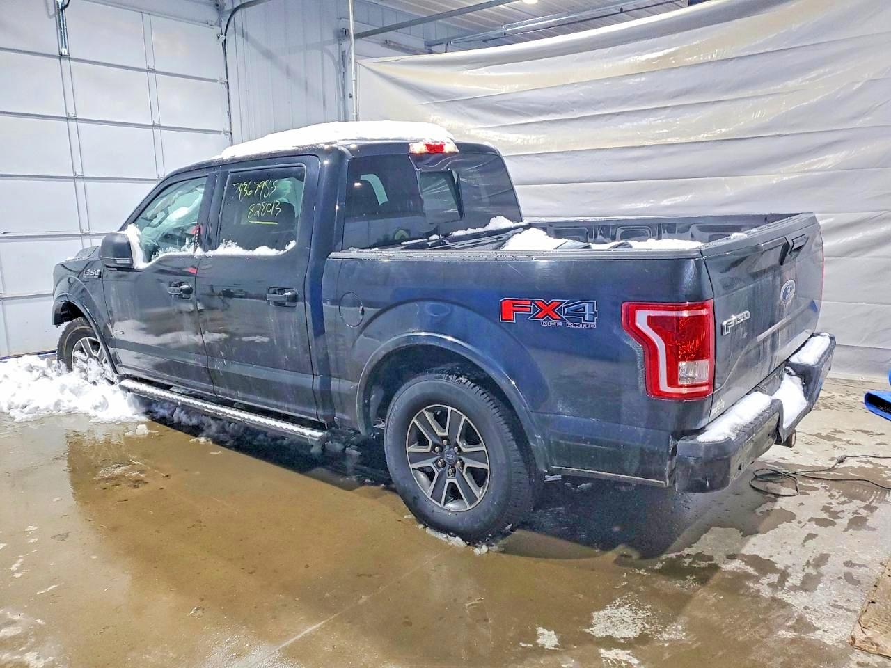 2015 Ford F150 Supercrew Black vin: 1FTEW1EP3FFB28013