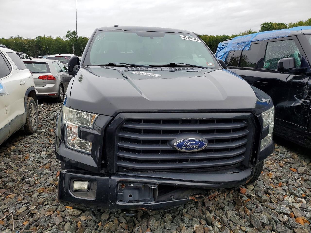 2015 Ford F150 Supercrew Black vin: 1FTEW1EP3FFB28013