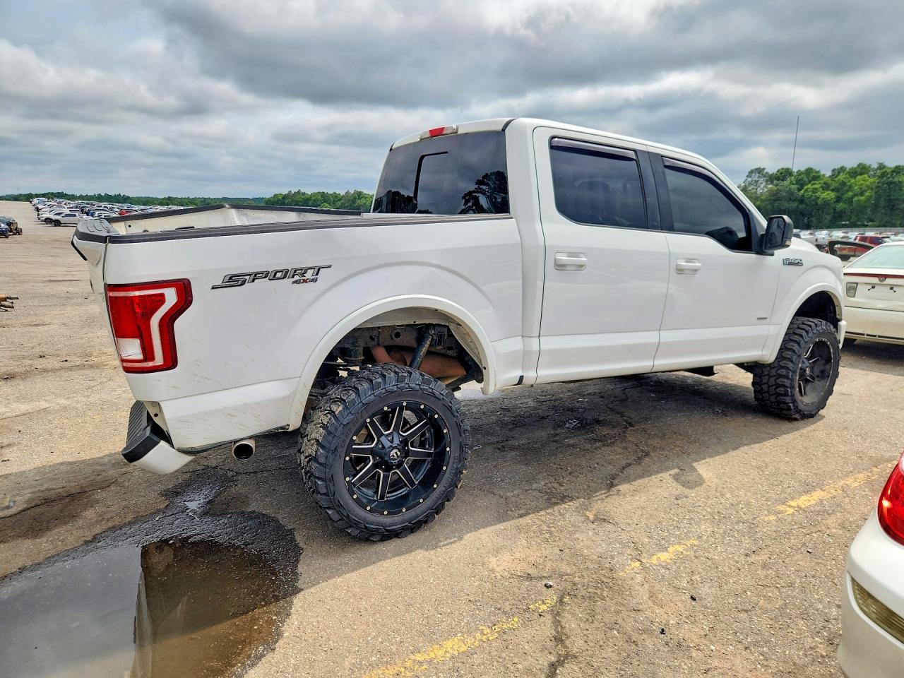 2015 Ford F150 Supercrew White vin: 1FTEW1EP3FFC62195