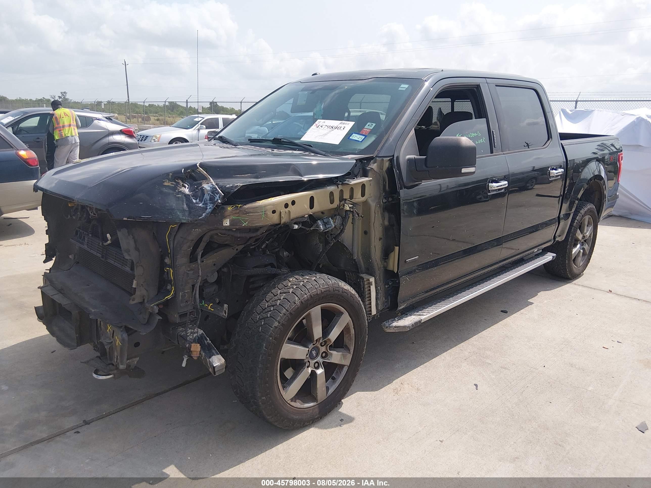 2015 Ford F-150 Xlt Black vin: 1FTEW1EP3FKD20474