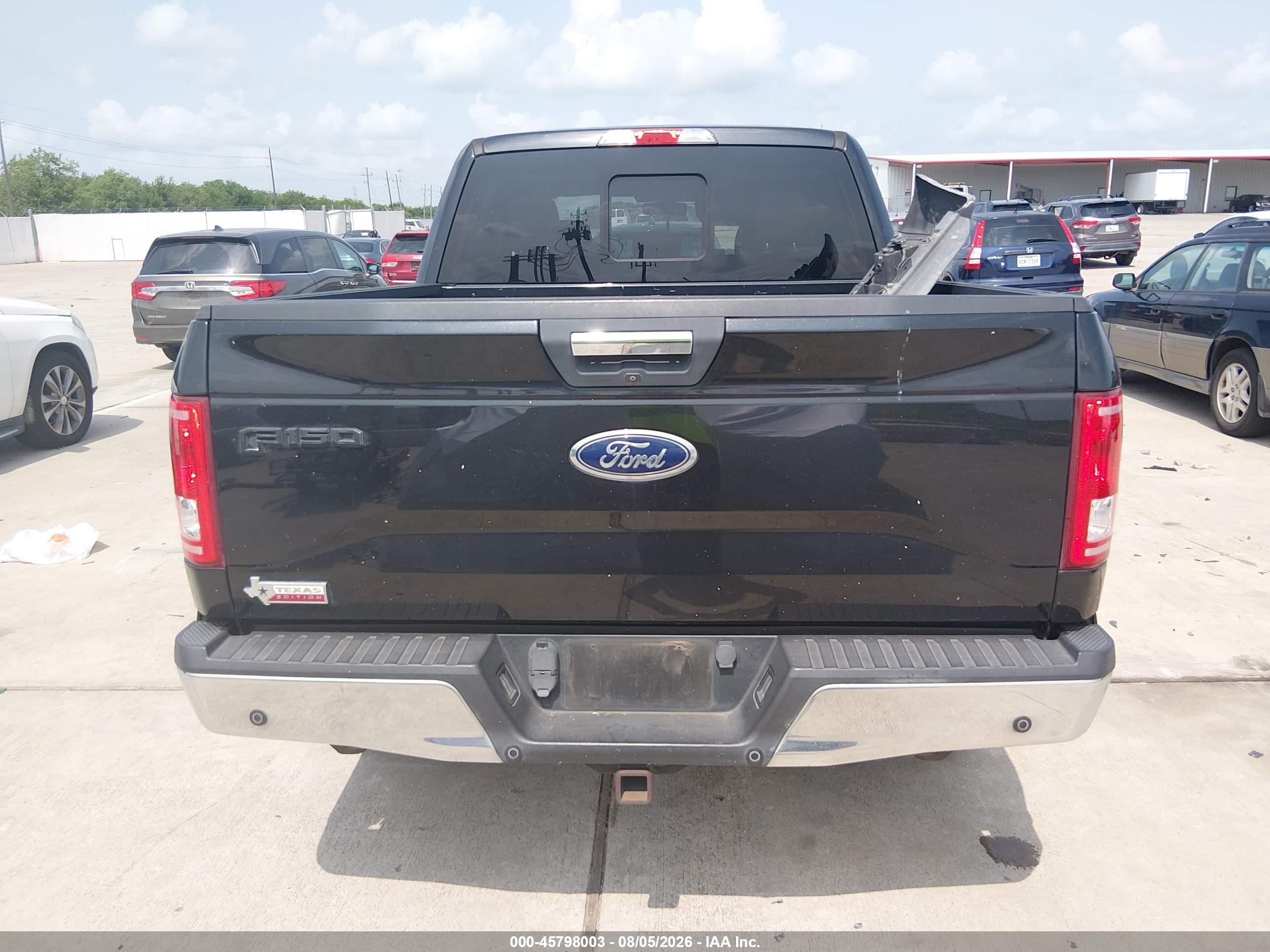 2015 Ford F-150 Xlt Black vin: 1FTEW1EP3FKD20474