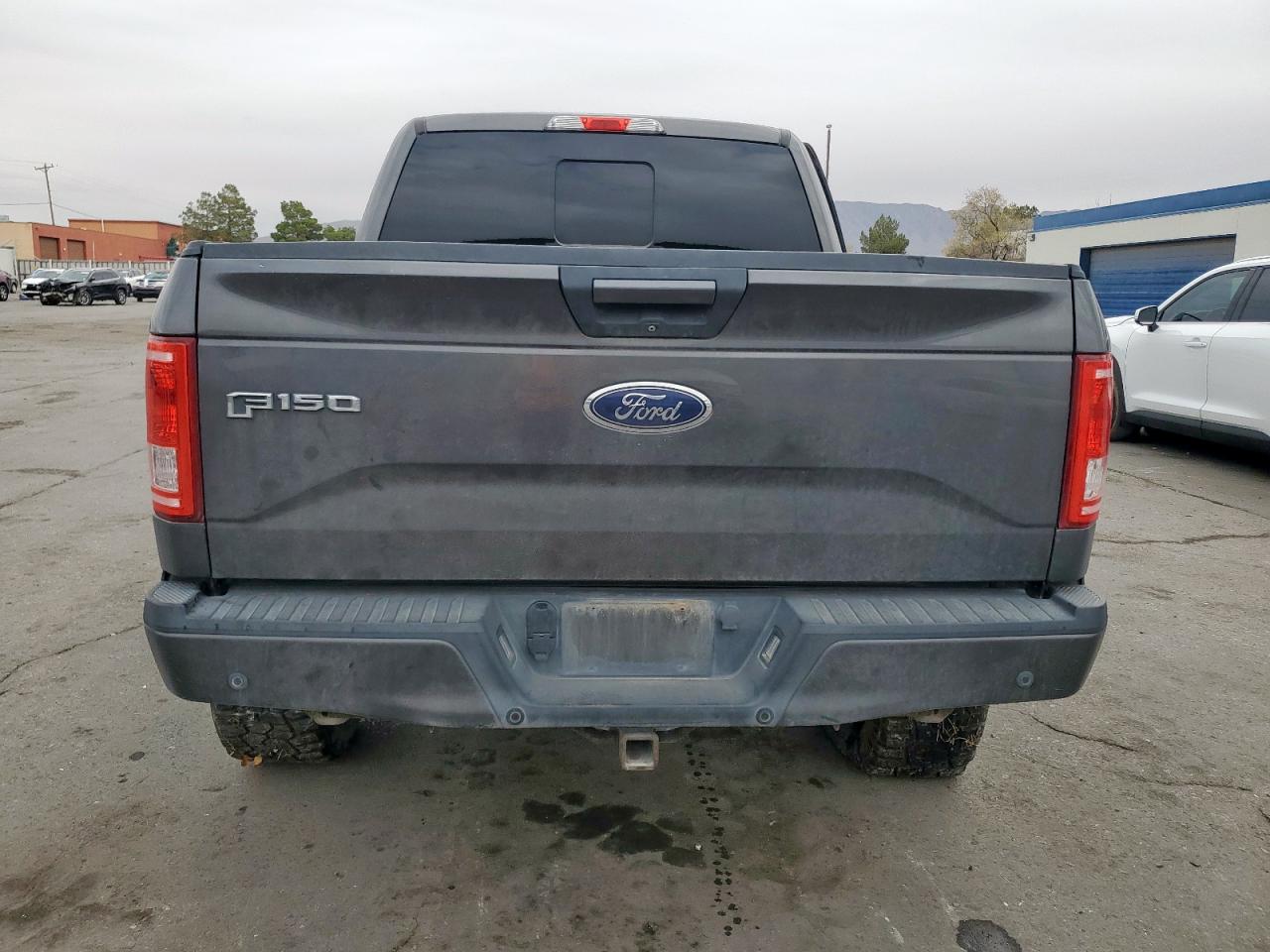 2015 Ford F150 Supercrew Gray vin: 1FTEW1EP3FKD36657