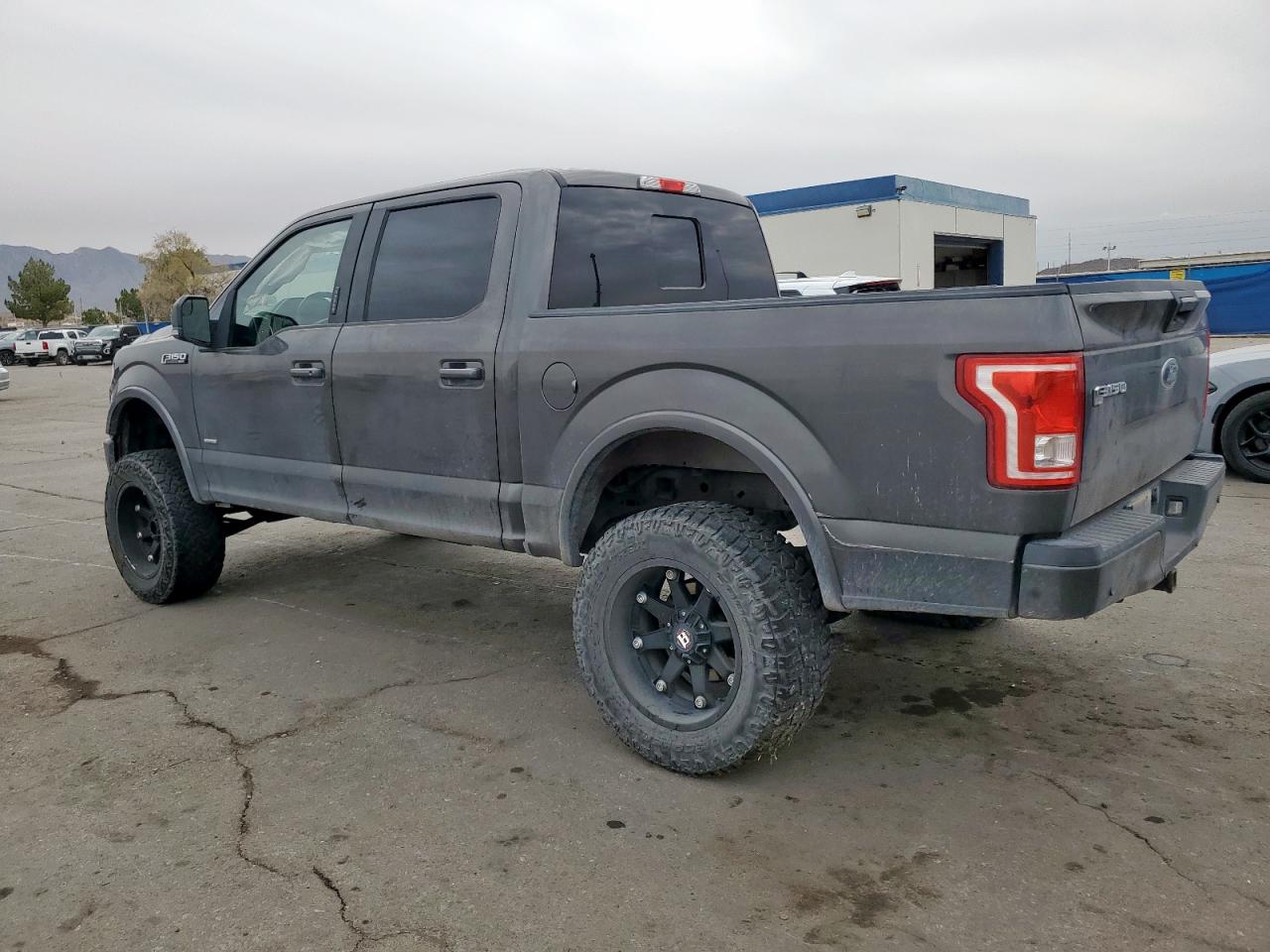 2015 Ford F150 Supercrew Gray vin: 1FTEW1EP3FKD36657