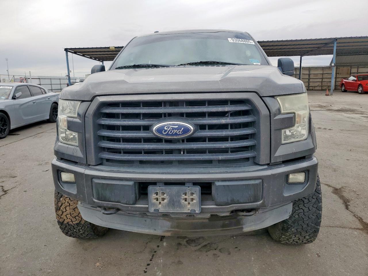 2015 Ford F150 Supercrew Gray vin: 1FTEW1EP3FKD36657