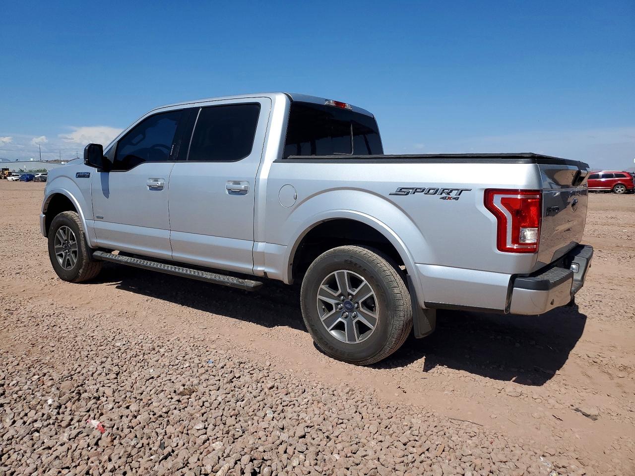 2015 Ford F150 Supercrew Silver vin: 1FTEW1EP3FKE62047