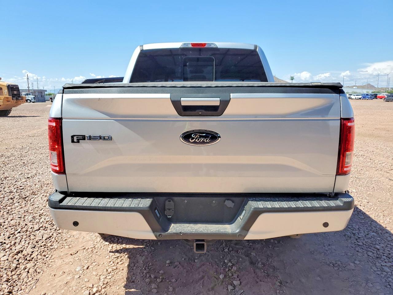 2015 Ford F150 Supercrew Silver vin: 1FTEW1EP3FKE62047