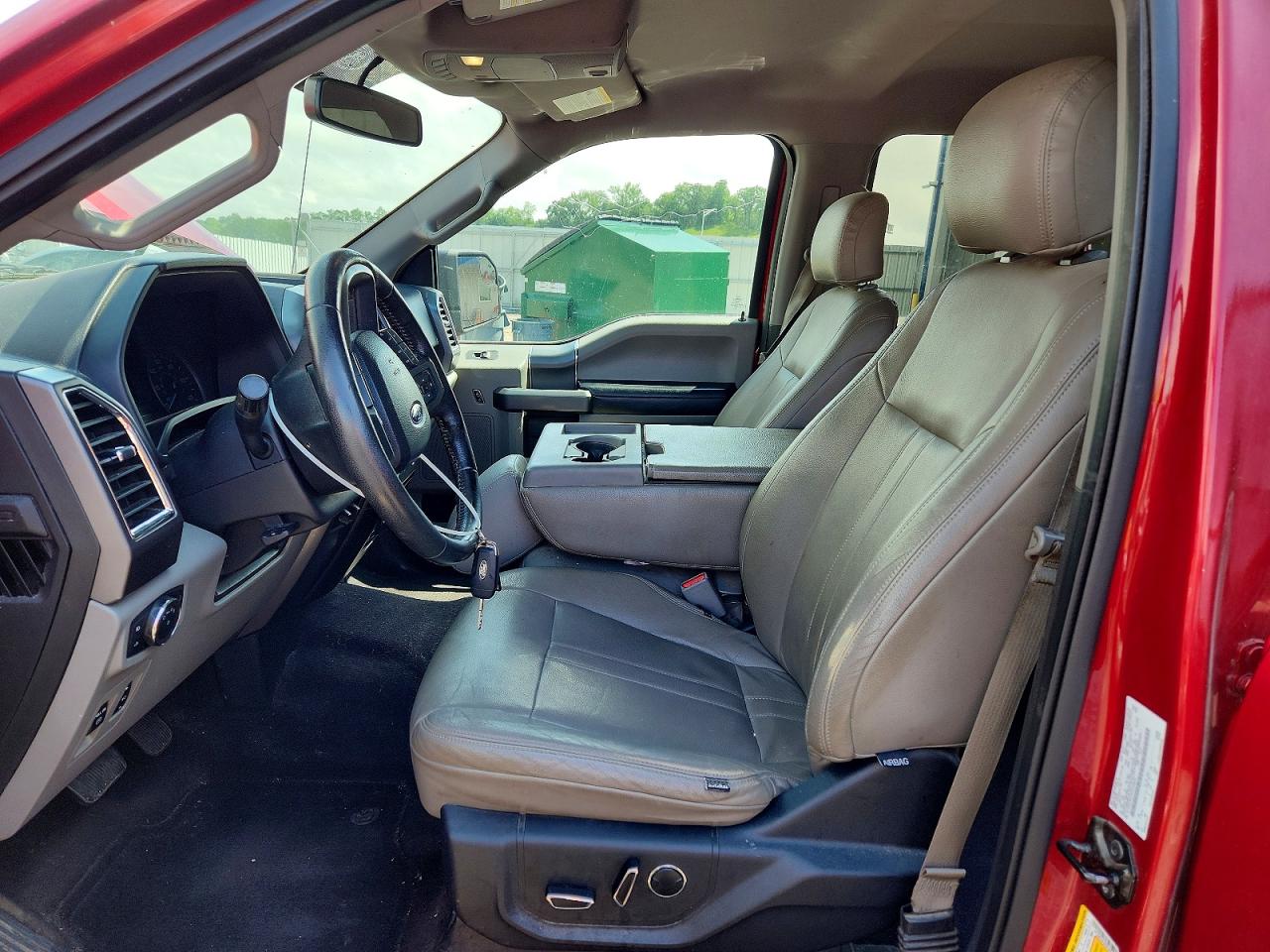2015 Ford F150 Supercrew Red vin: 1FTEW1EP3FKF09027