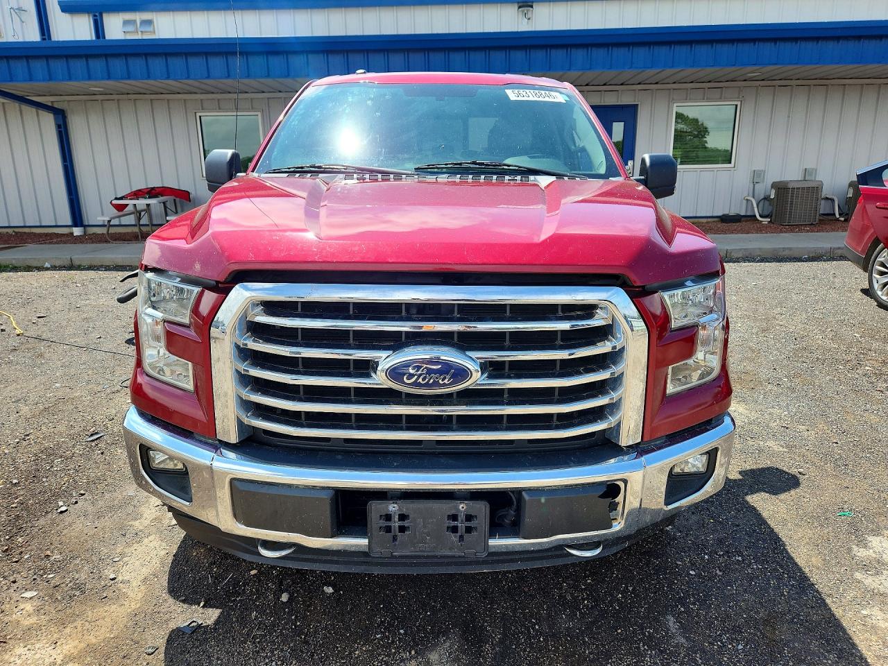 2015 Ford F150 Supercrew Red vin: 1FTEW1EP3FKF09027