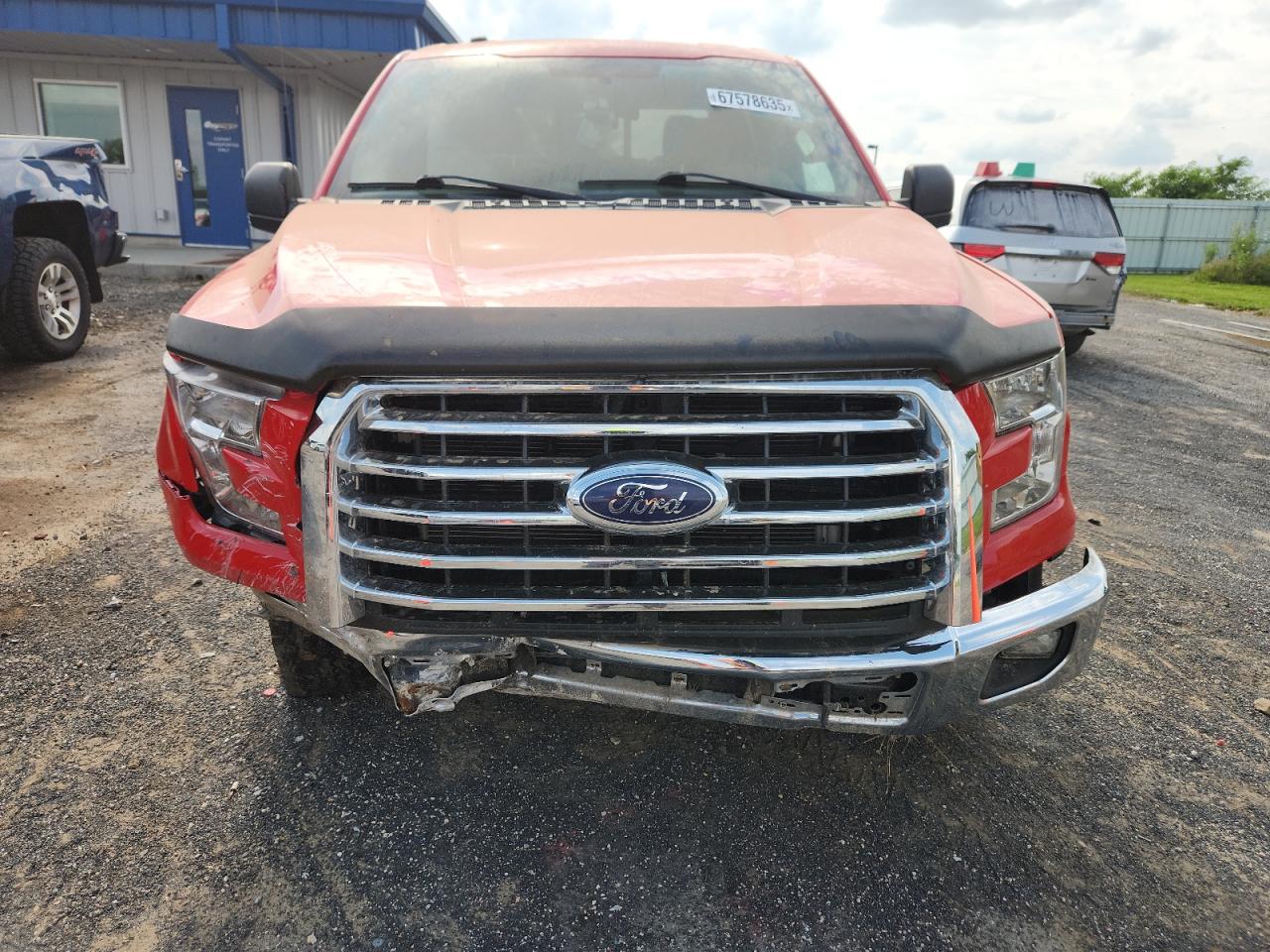 2016 Ford F150 Supercrew Red vin: 1FTEW1EP3GKE64933