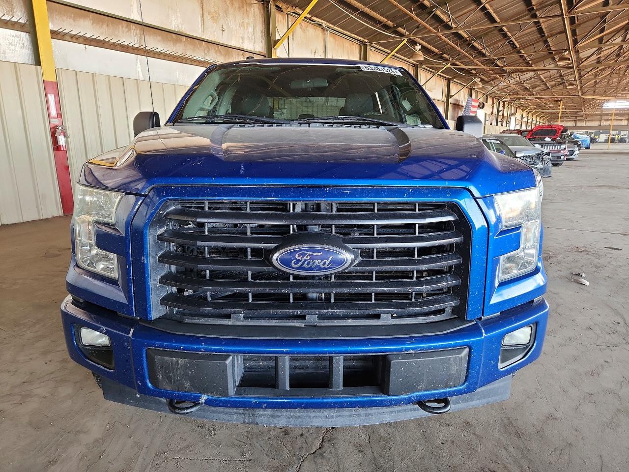 2017 Ford F150 Supercrew Blue vin: 1FTEW1EP3HKC06736