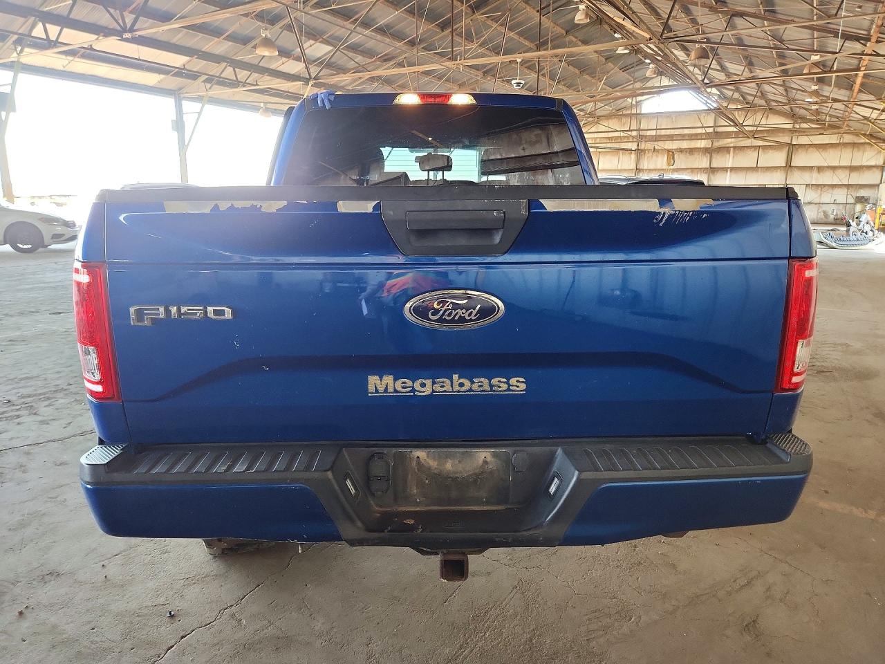 2017 Ford F150 Supercrew Blue vin: 1FTEW1EP3HKC06736