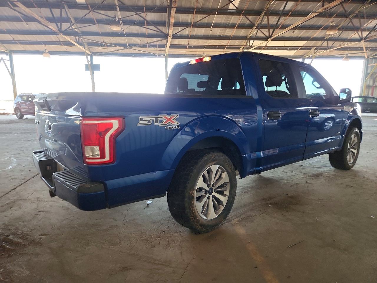 2017 Ford F150 Supercrew Blue vin: 1FTEW1EP3HKC06736