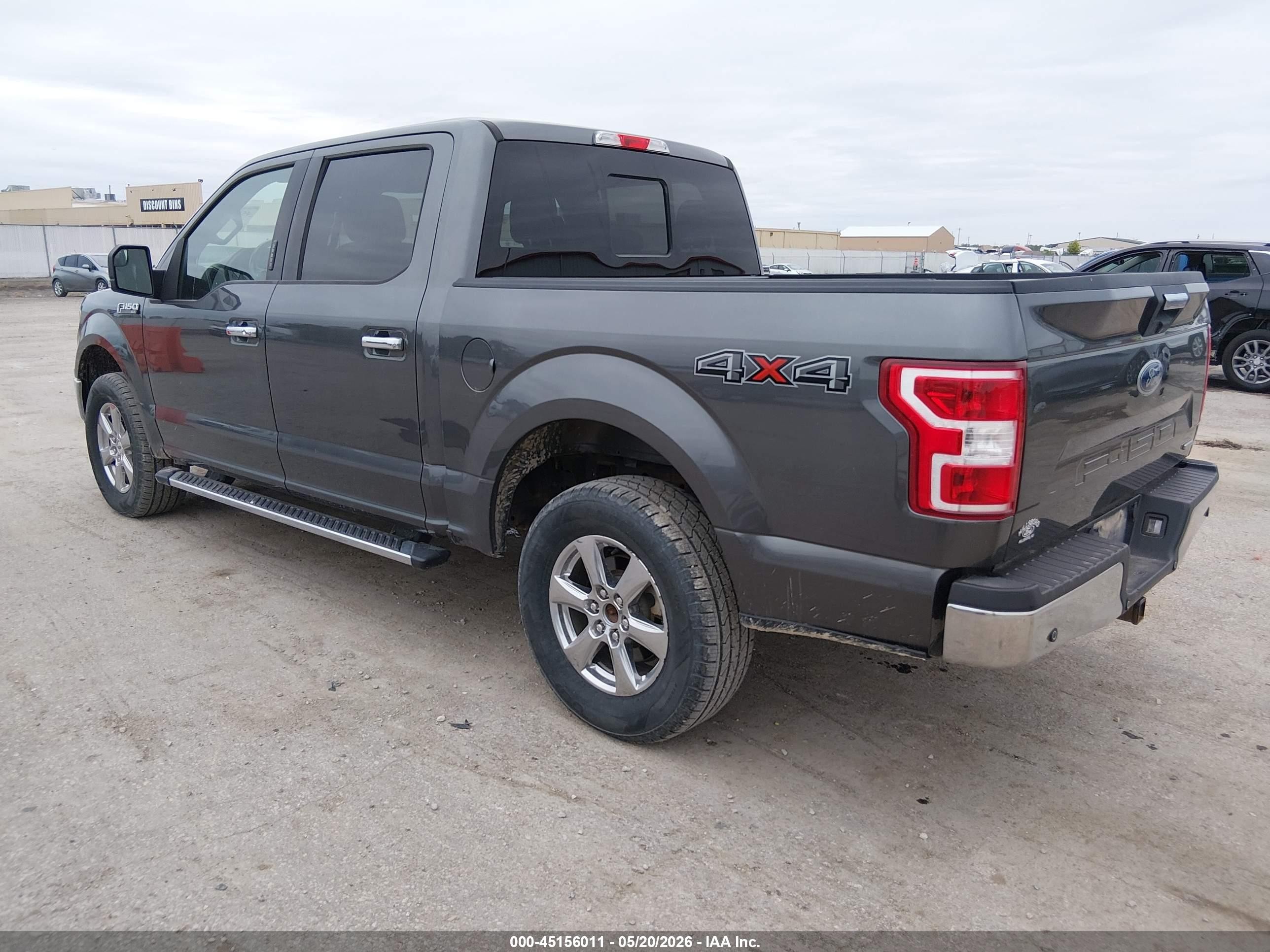 2018 Ford F-150 Xlt Gray vin: 1FTEW1EP3JFA60353