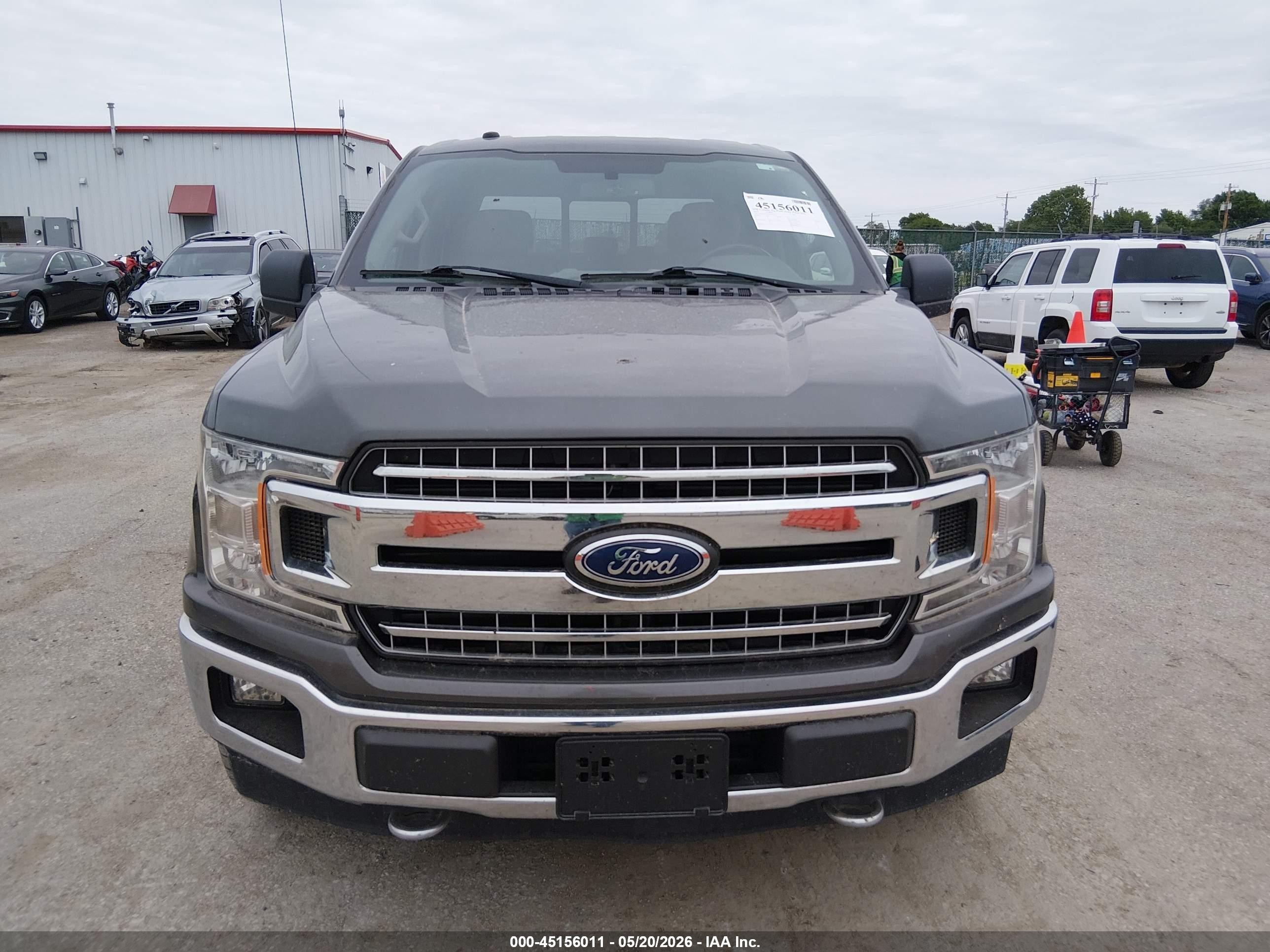 2018 Ford F-150 Xlt Gray vin: 1FTEW1EP3JFA60353