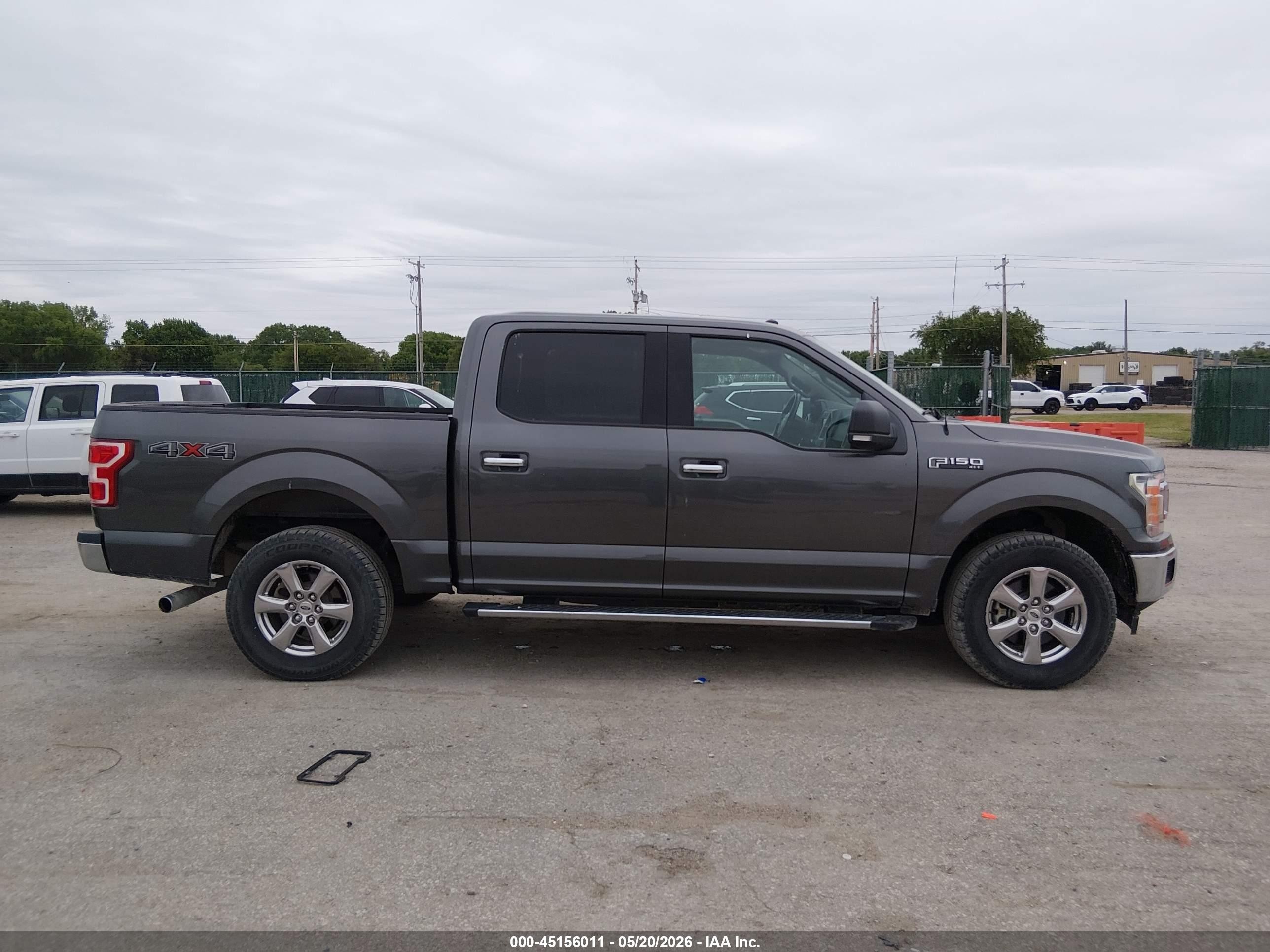 2018 Ford F-150 Xlt Gray vin: 1FTEW1EP3JFA60353