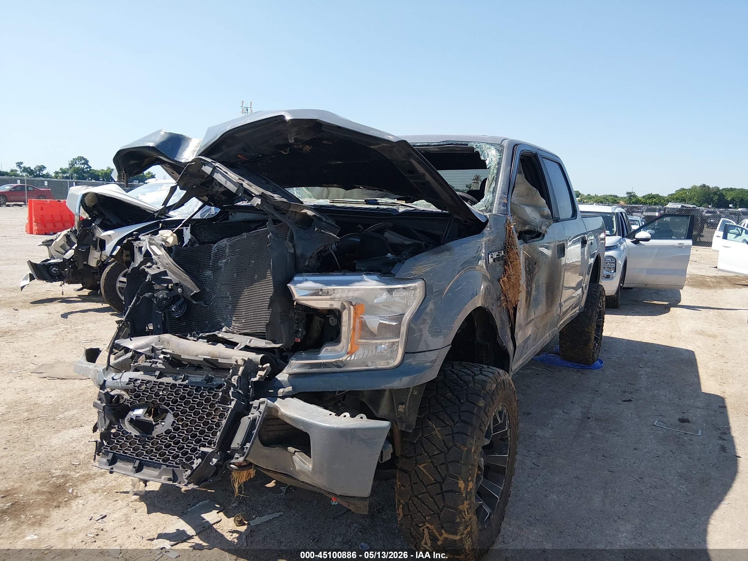 2019 Ford F-150 Xl Gray vin: 1FTEW1EP3KKD55297