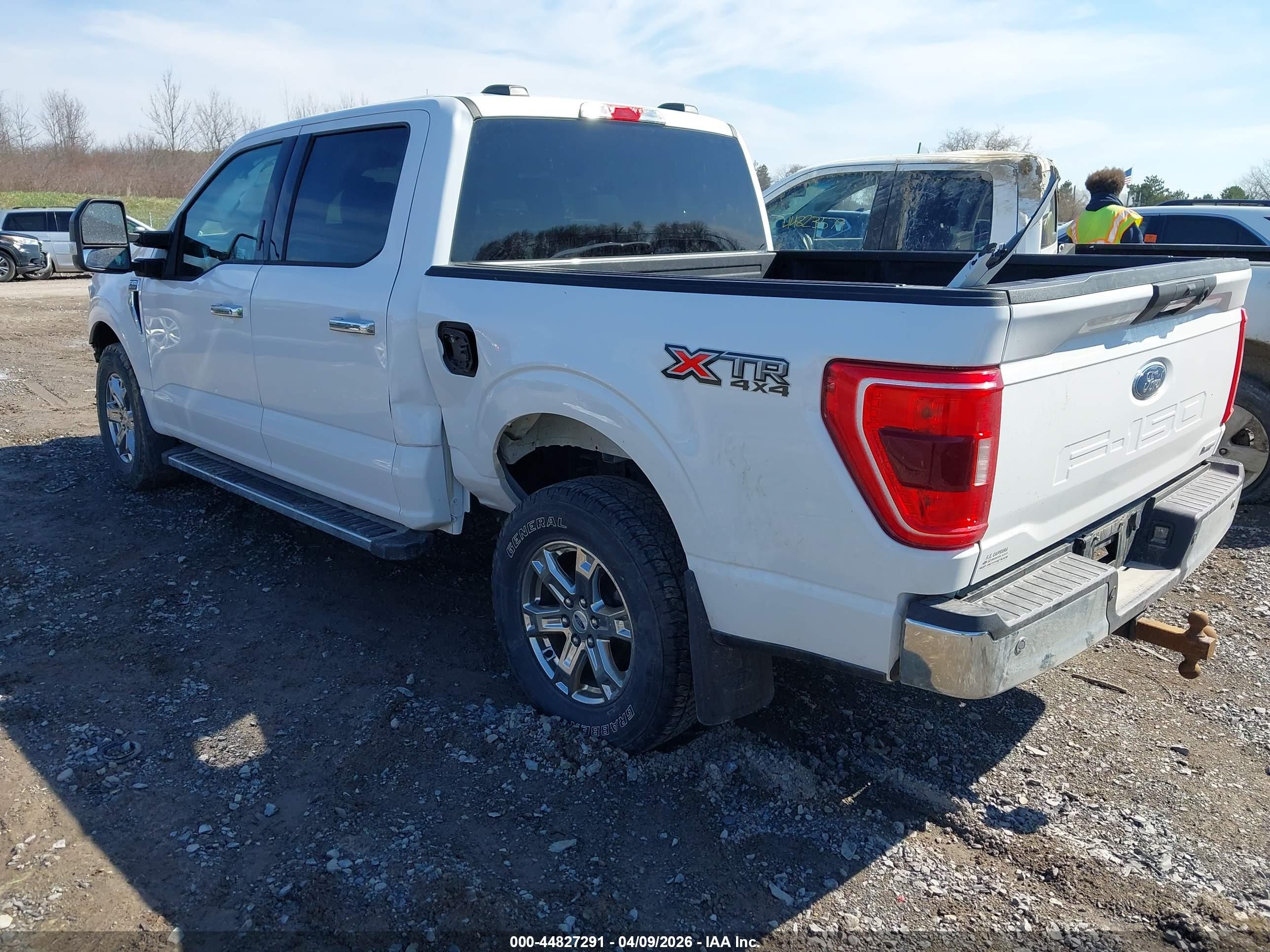 2021 Ford F-150 Xlt Белый vin: 1FTEW1EP3MKE09314