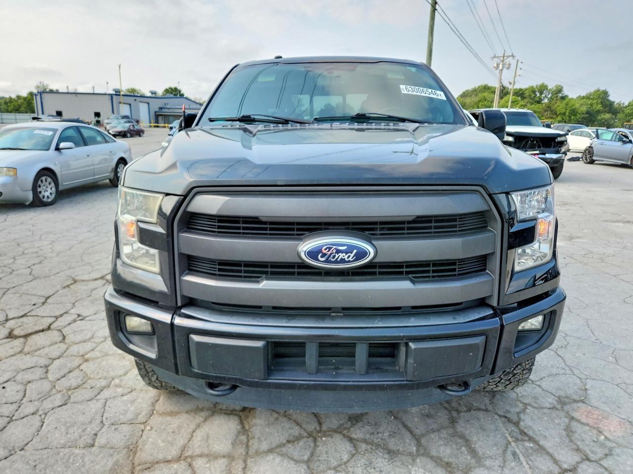 2015 Ford F150 Supercrew Black vin: 1FTEW1EP4FFB22298